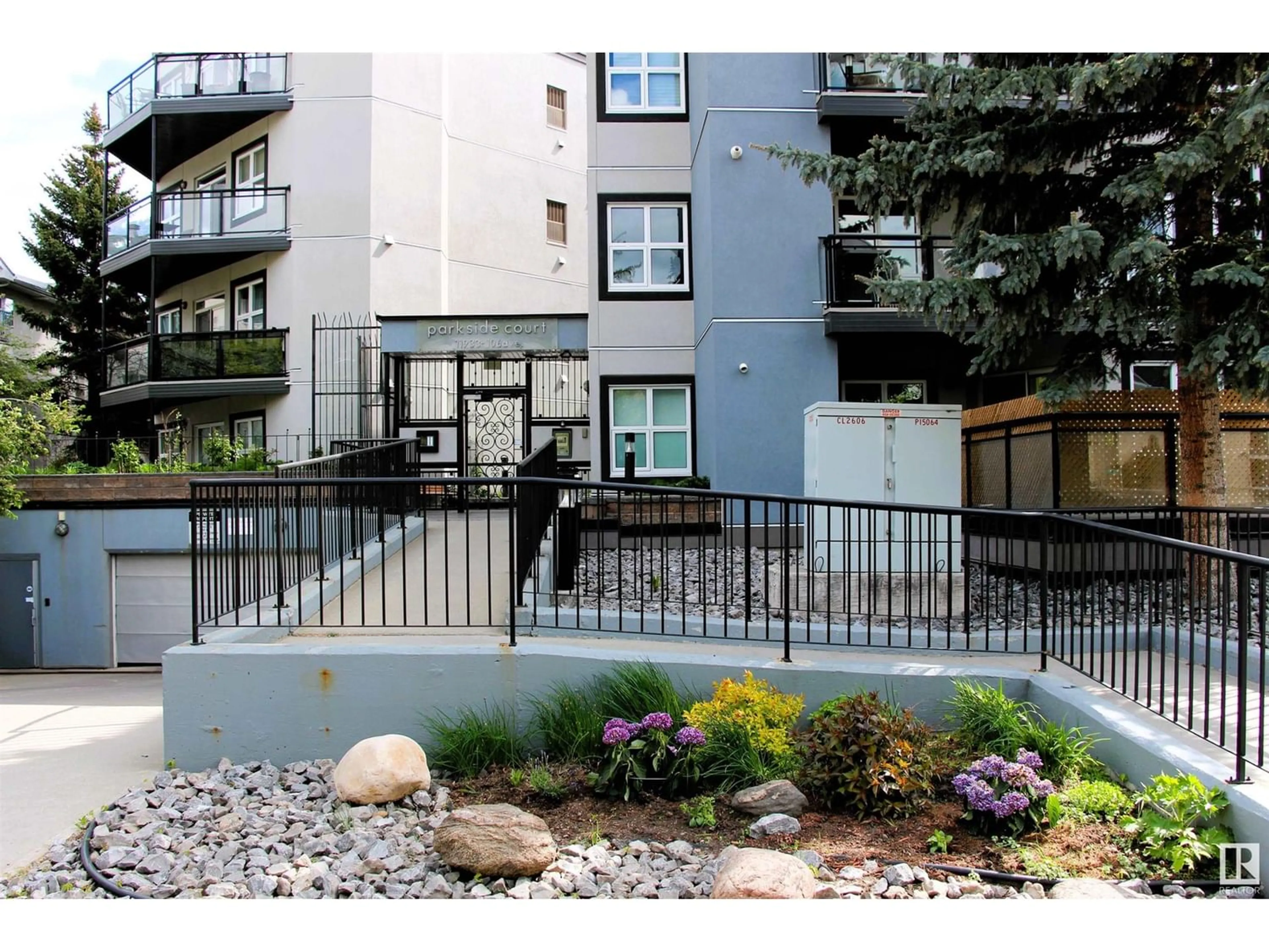 A pic from exterior of the house or condo for #108 11933 106 AV NW, Edmonton Alberta T5H0S2