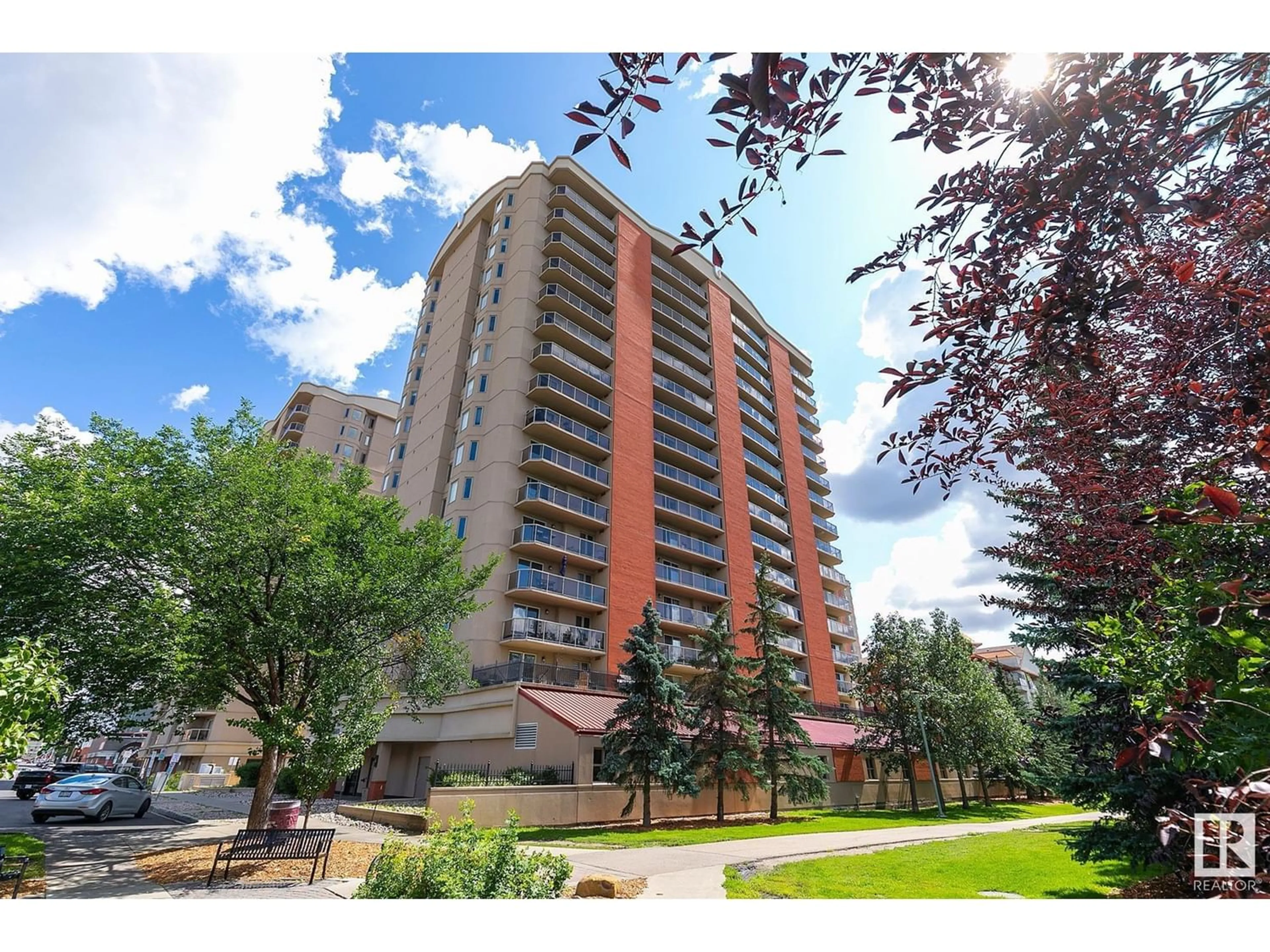 A pic from exterior of the house or condo for #1107 10909 103 AV NW, Edmonton Alberta T5K2W7
