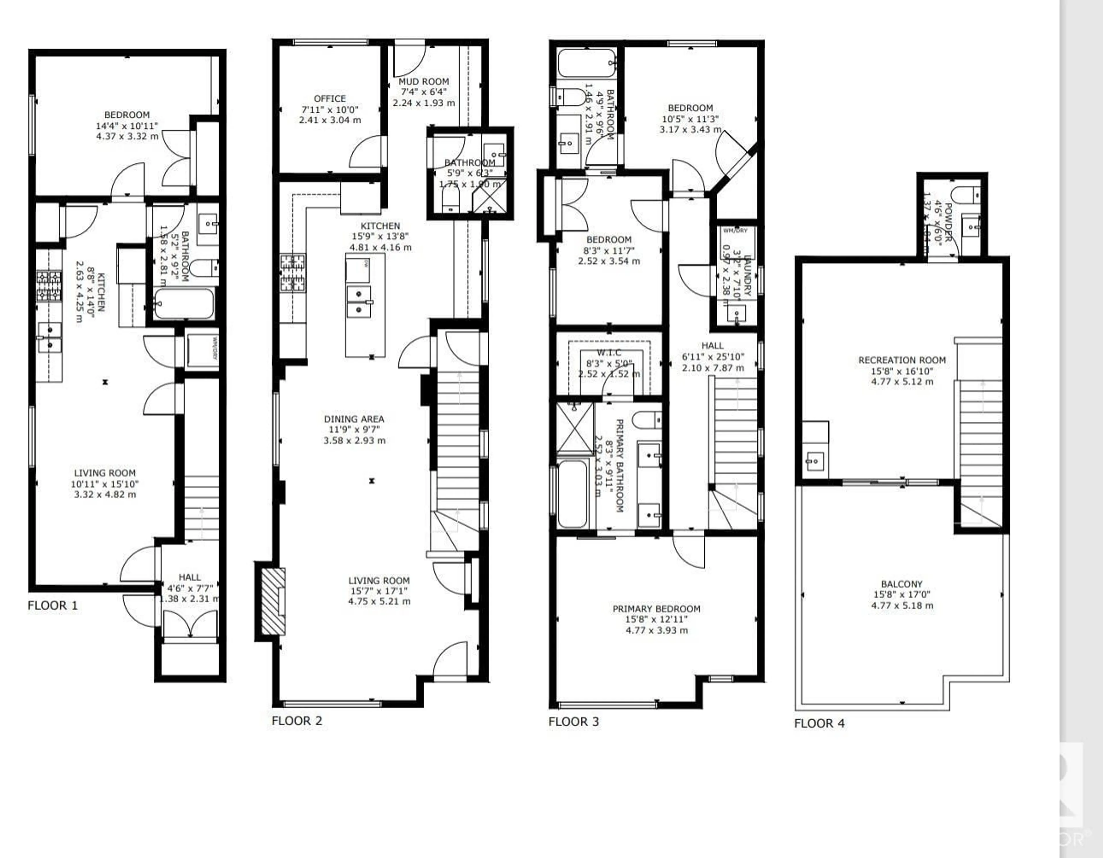 Floor plan for 10983 73 AV NW, Edmonton Alberta T6G0C3