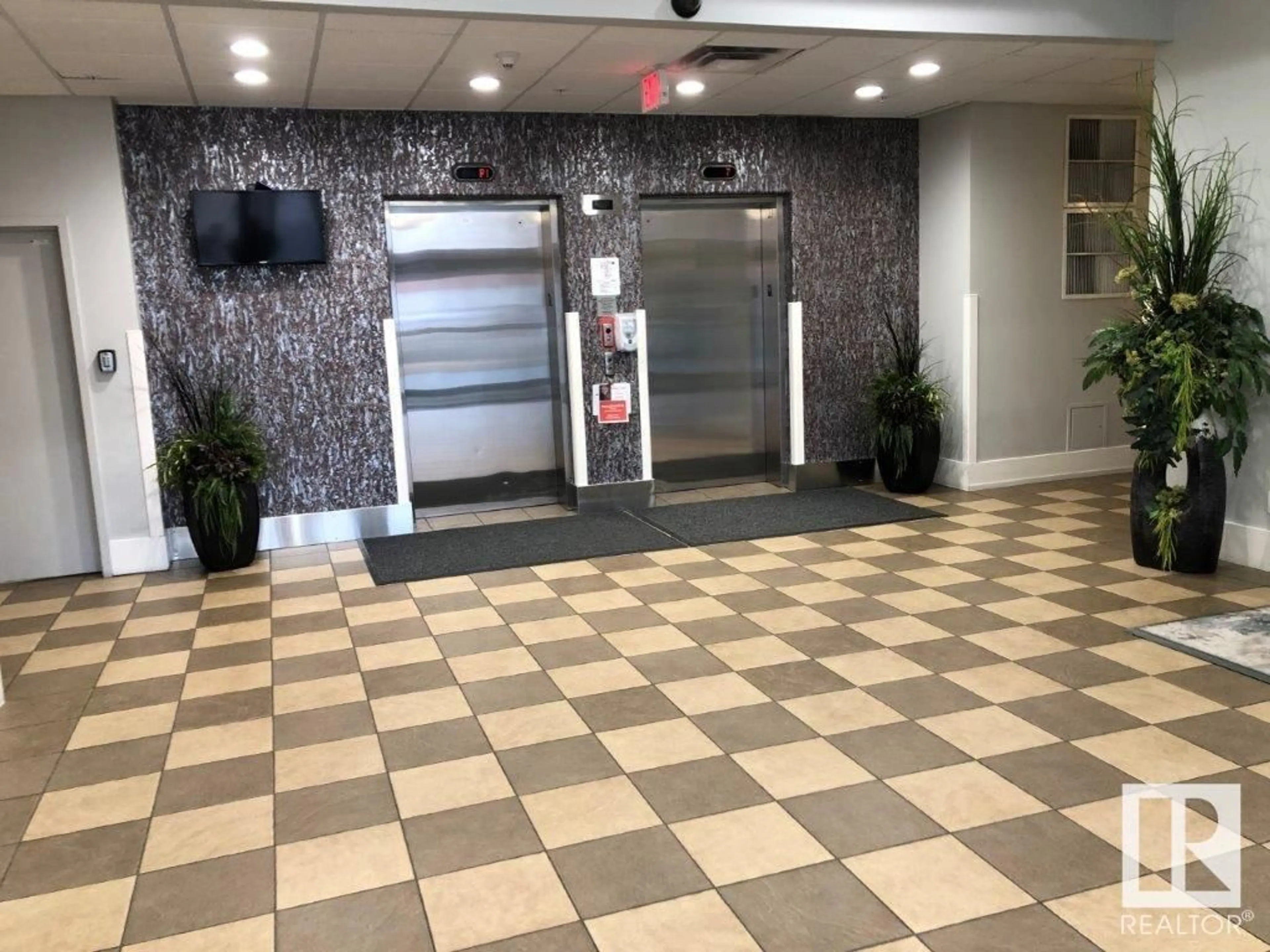 Indoor lobby, unknown floor for #707 6608 28 AV NW, Edmonton Alberta T6K2R1