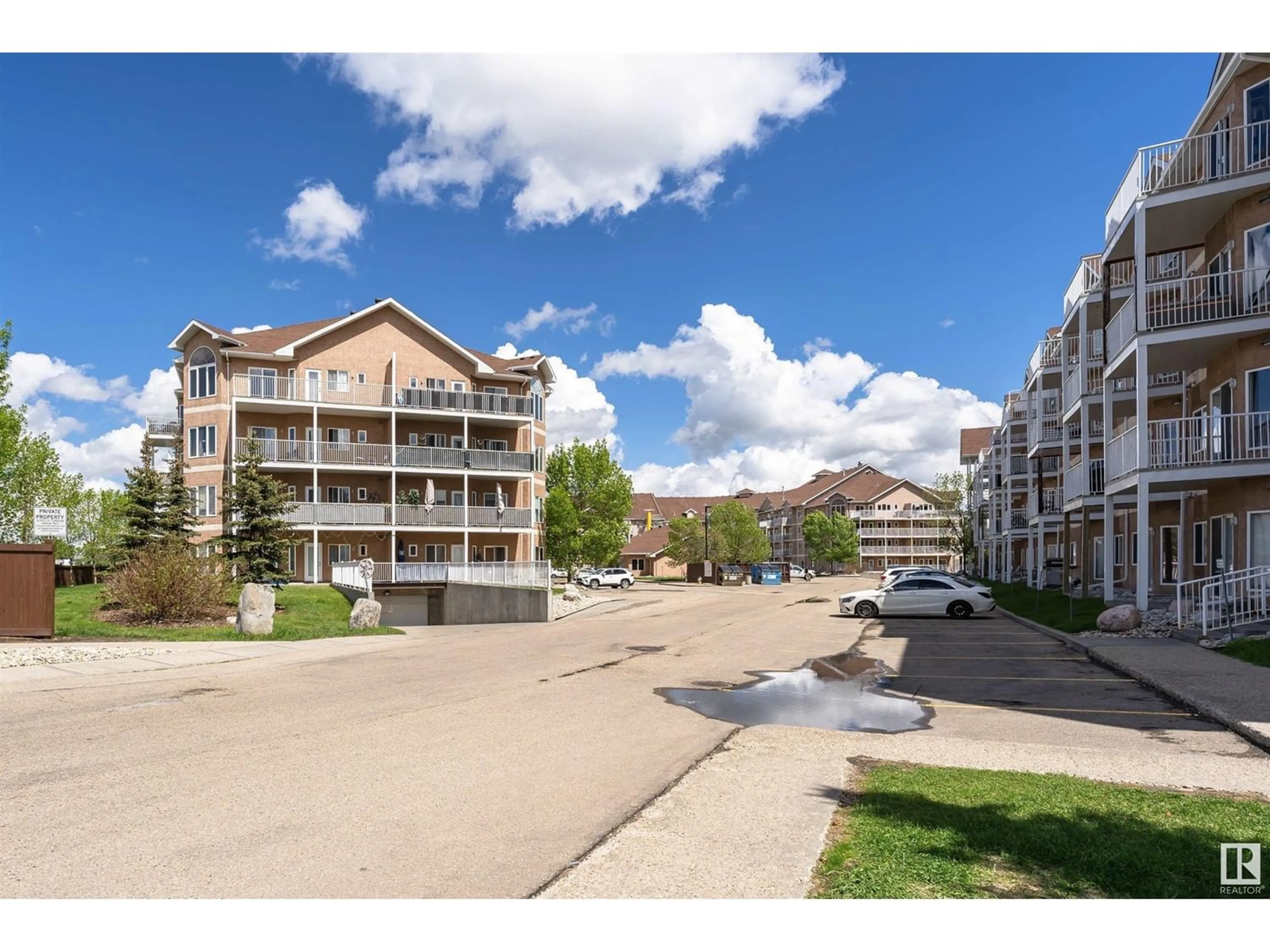A pic from exterior of the house or condo for #317 4316 139 AV NW, Edmonton Alberta T5Y0L1