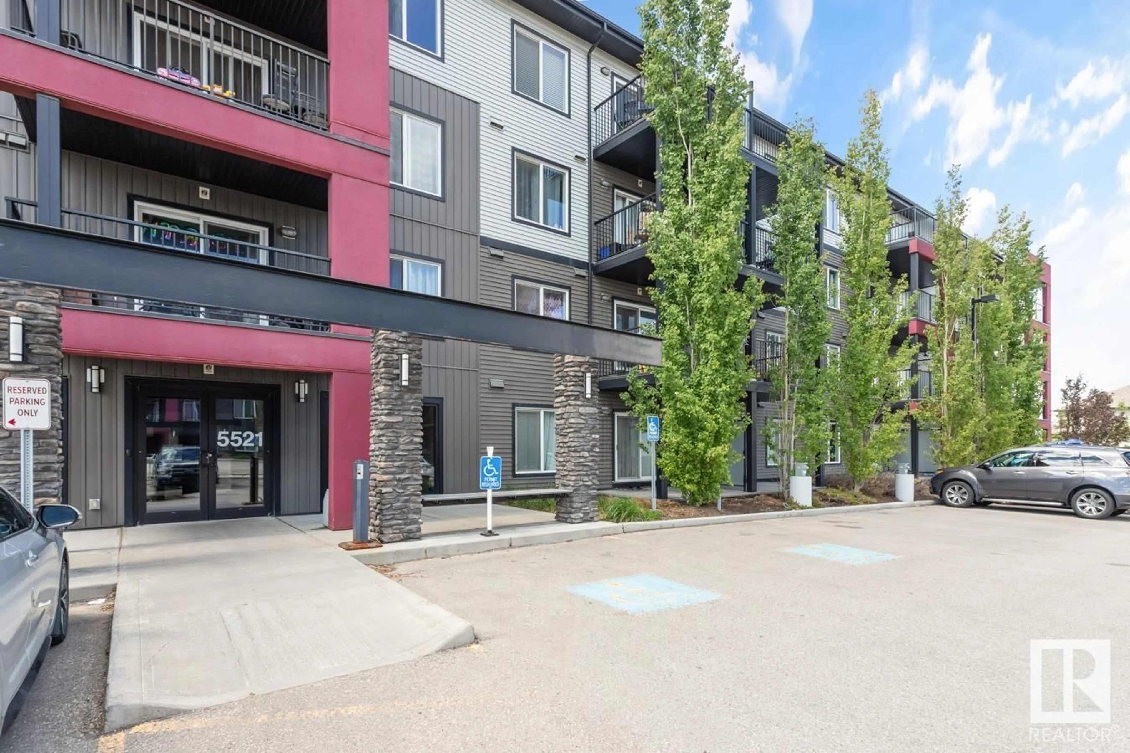 A pic from exterior of the house or condo for #209 5521 7 AV SW, Edmonton Alberta T6X2A8