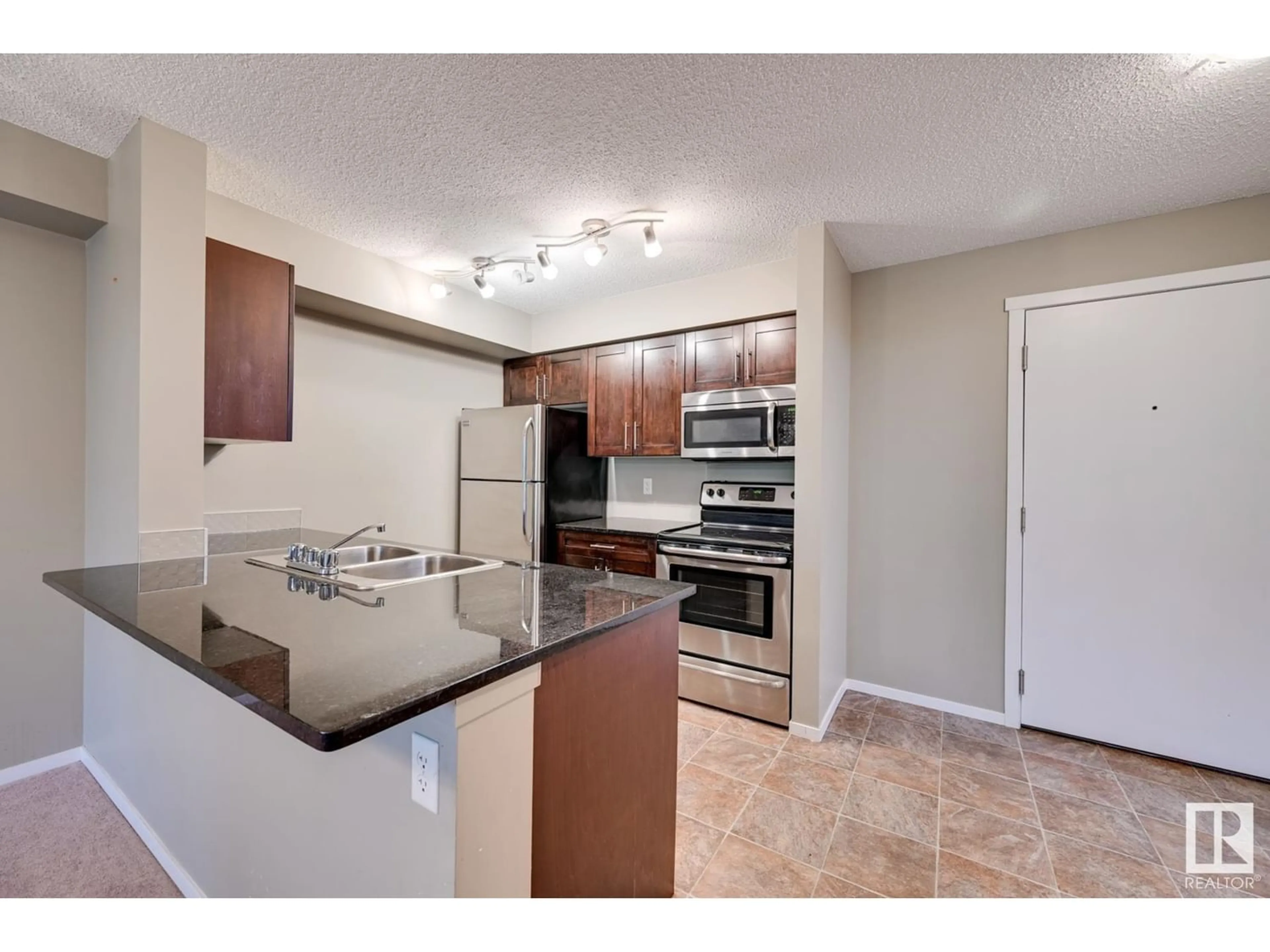 Standard kitchen for #203 5390 CHAPPELLE RD SW, Edmonton Alberta T6W3K7