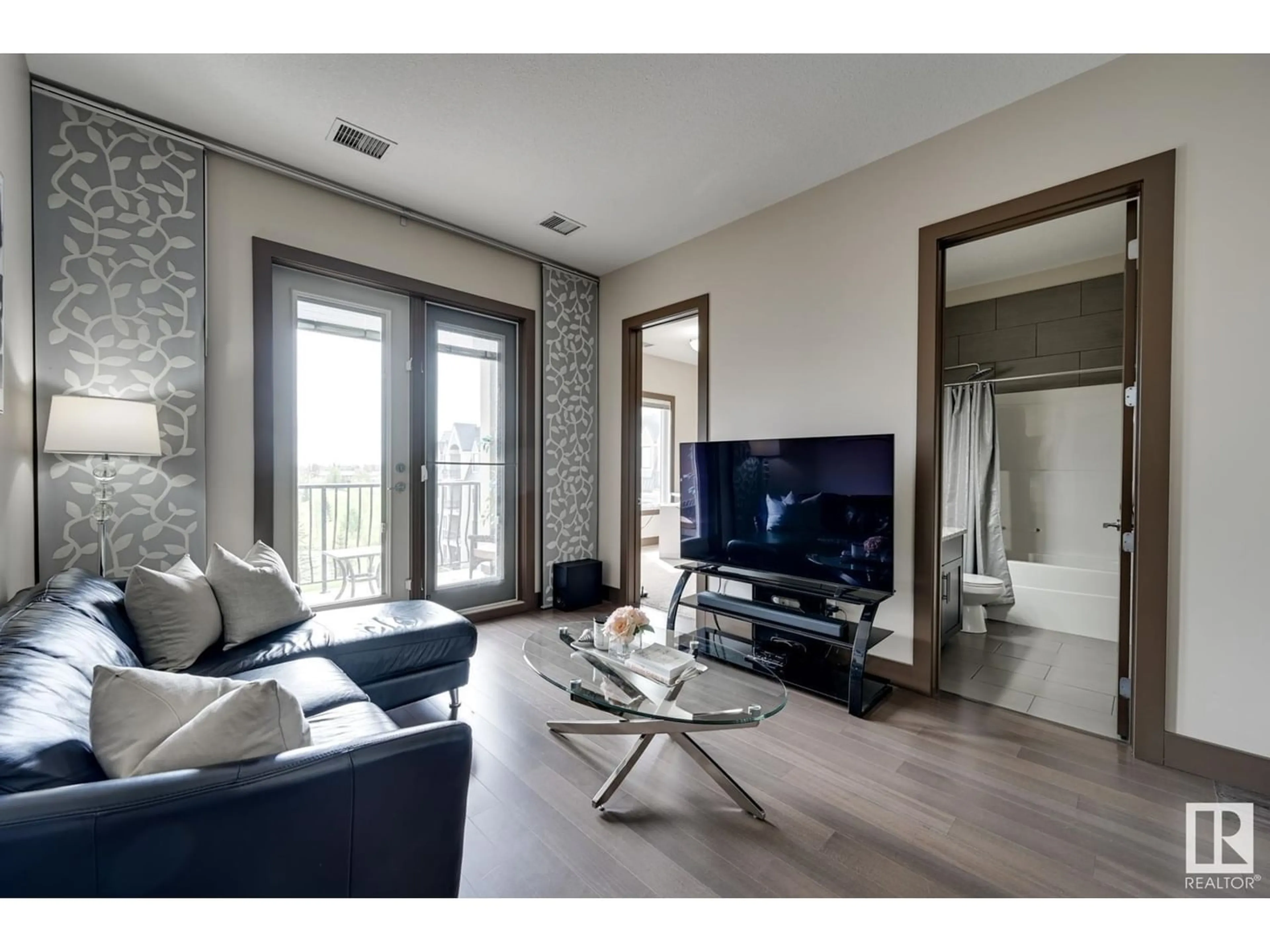 Living room for #439 6079 MAYNARD WY NW, Edmonton Alberta T6R0S4