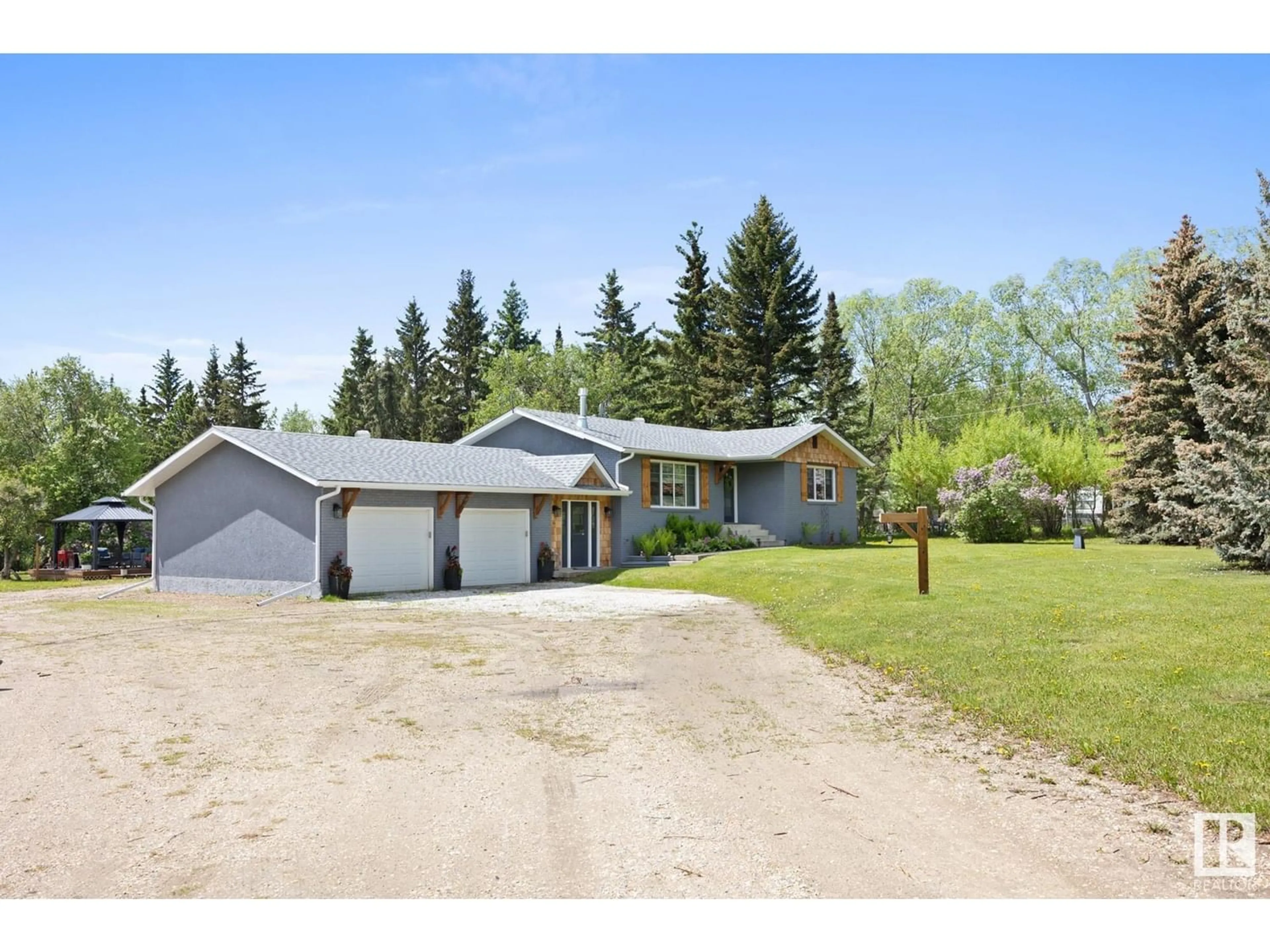 Frontside or backside of a home for 42 27528 TWP RD 540, Rural Parkland County Alberta T7X3V4
