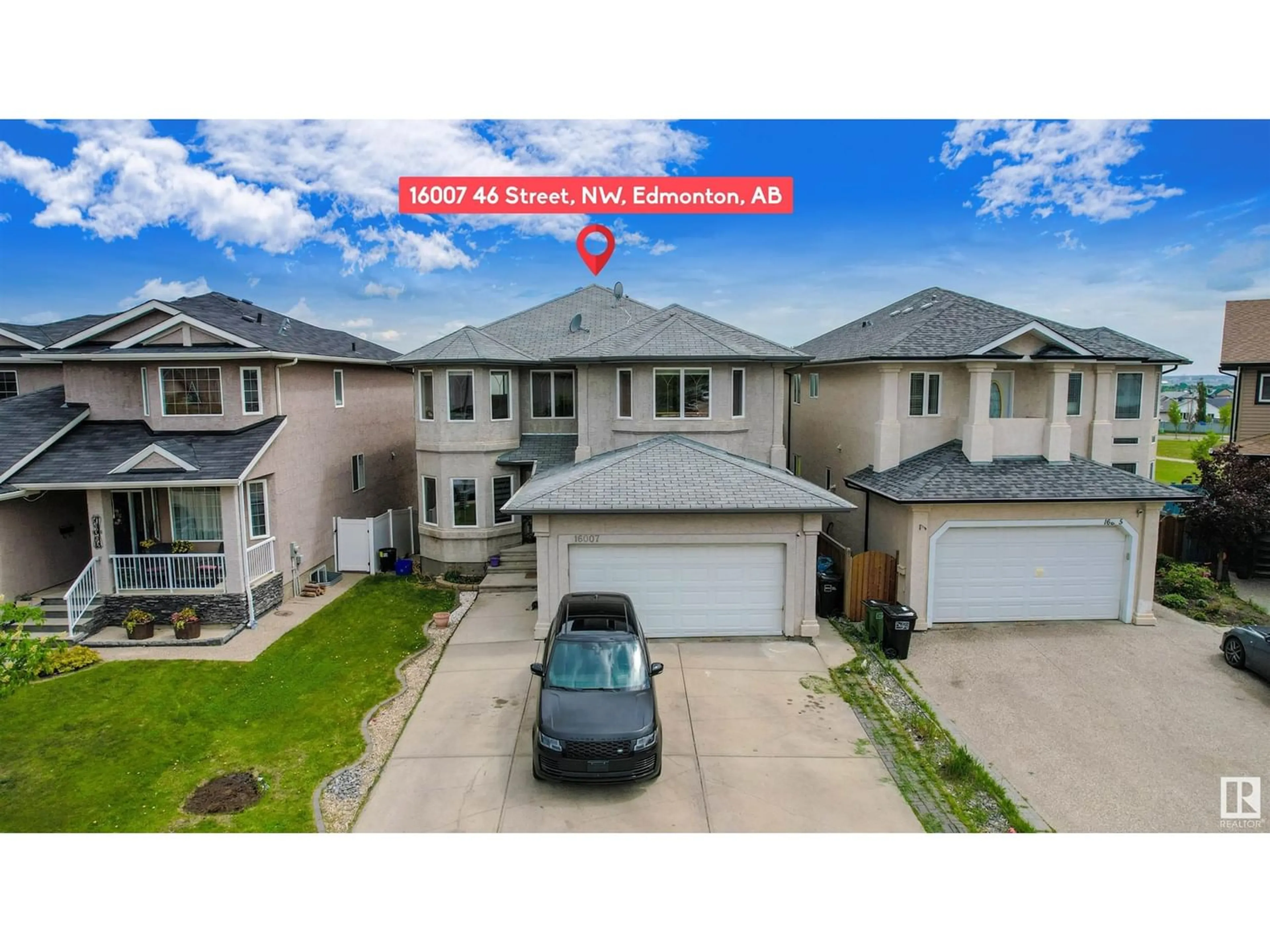 Frontside or backside of a home for 16007 46 STREET NW, Edmonton Alberta T5Y0G9