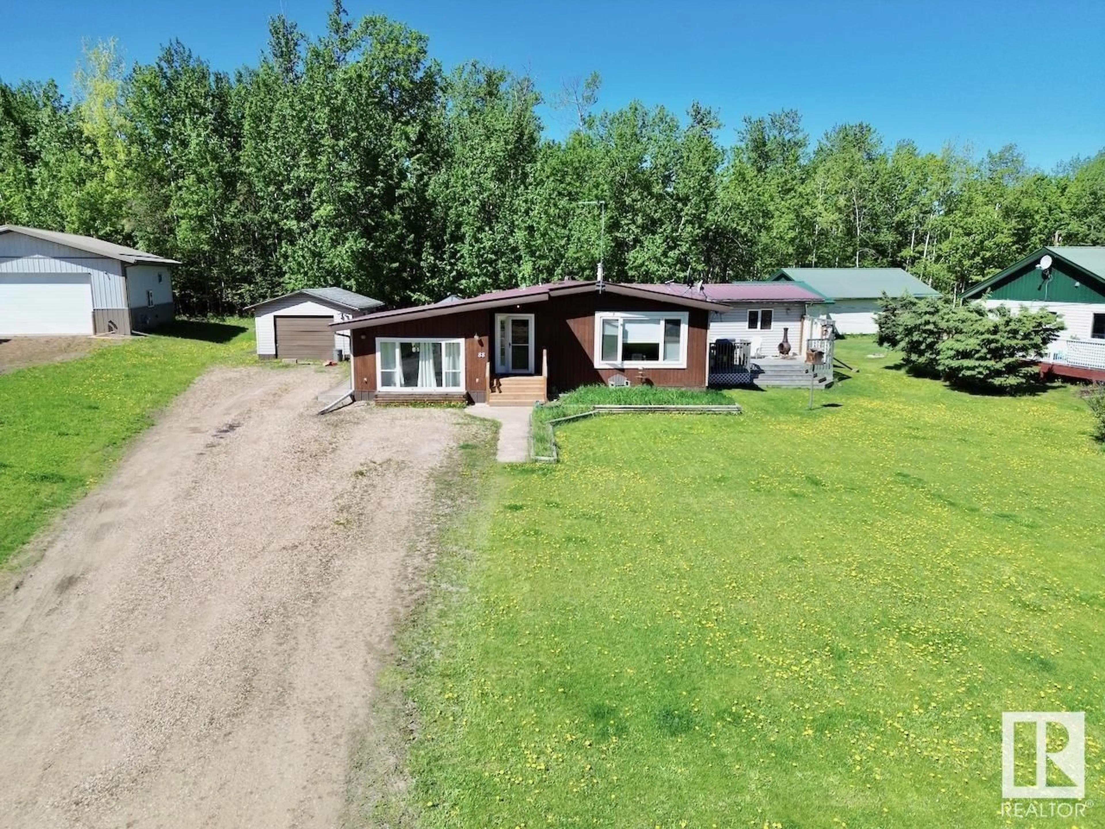 Frontside or backside of a home for 88 Marion CR, Rural Athabasca County Alberta T9S1S3