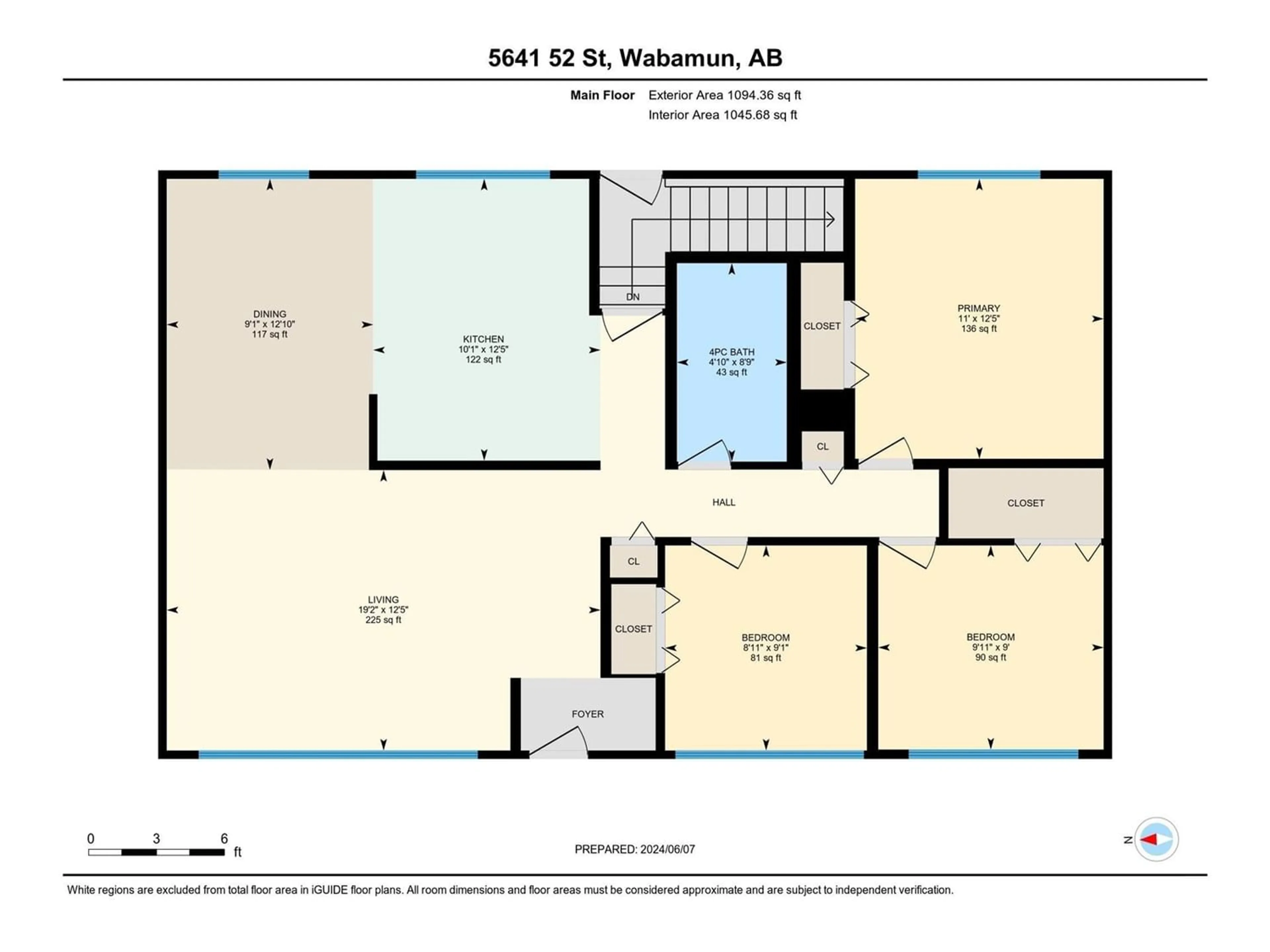 Floor plan for 5641 52 ST, Wabamun Alberta T0E2K0