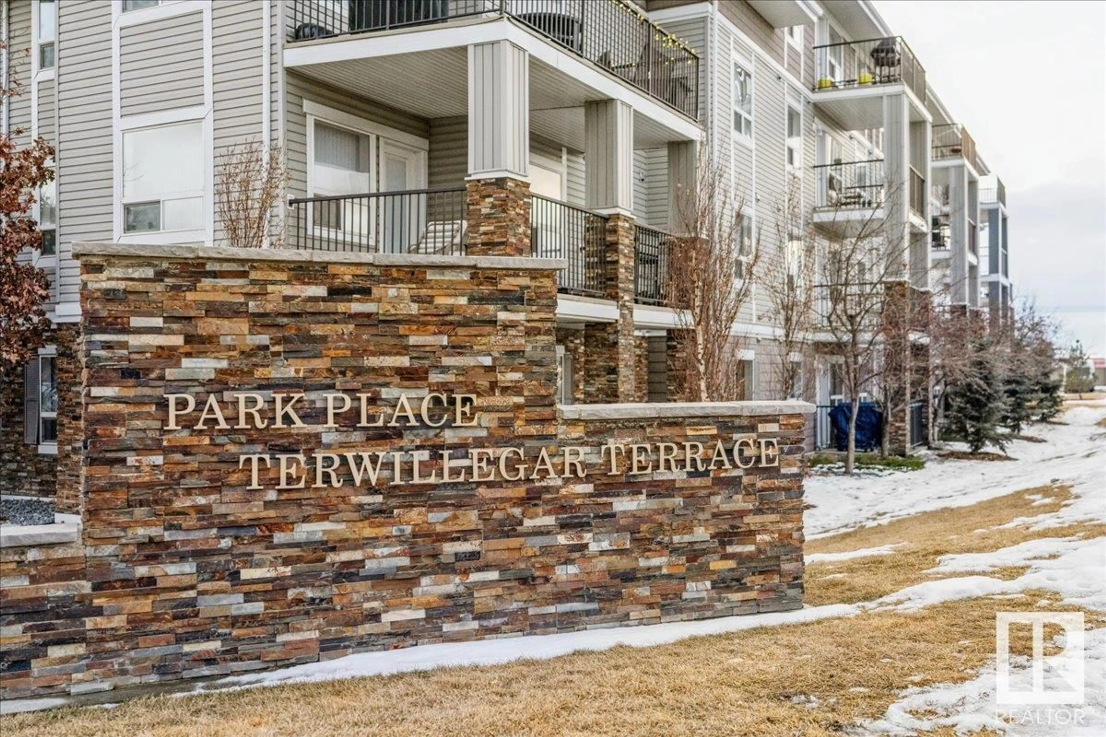 Patio, the front or back of building for #3412 9351 SIMPSON DR NW, Edmonton Alberta T6R0N4