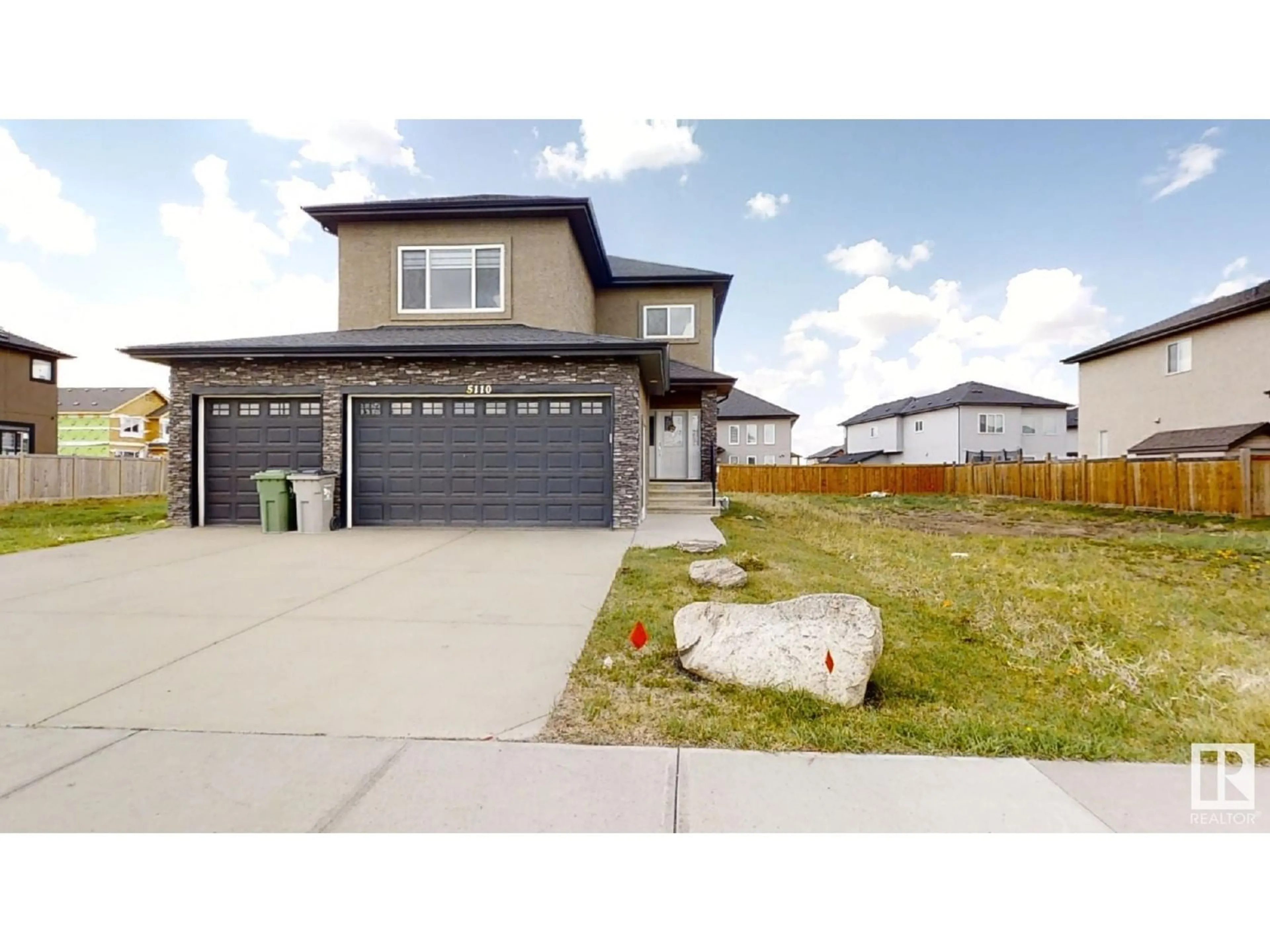 Frontside or backside of a home for 5110 RUE EAGLEMONT ST, Beaumont Alberta T4X0H0