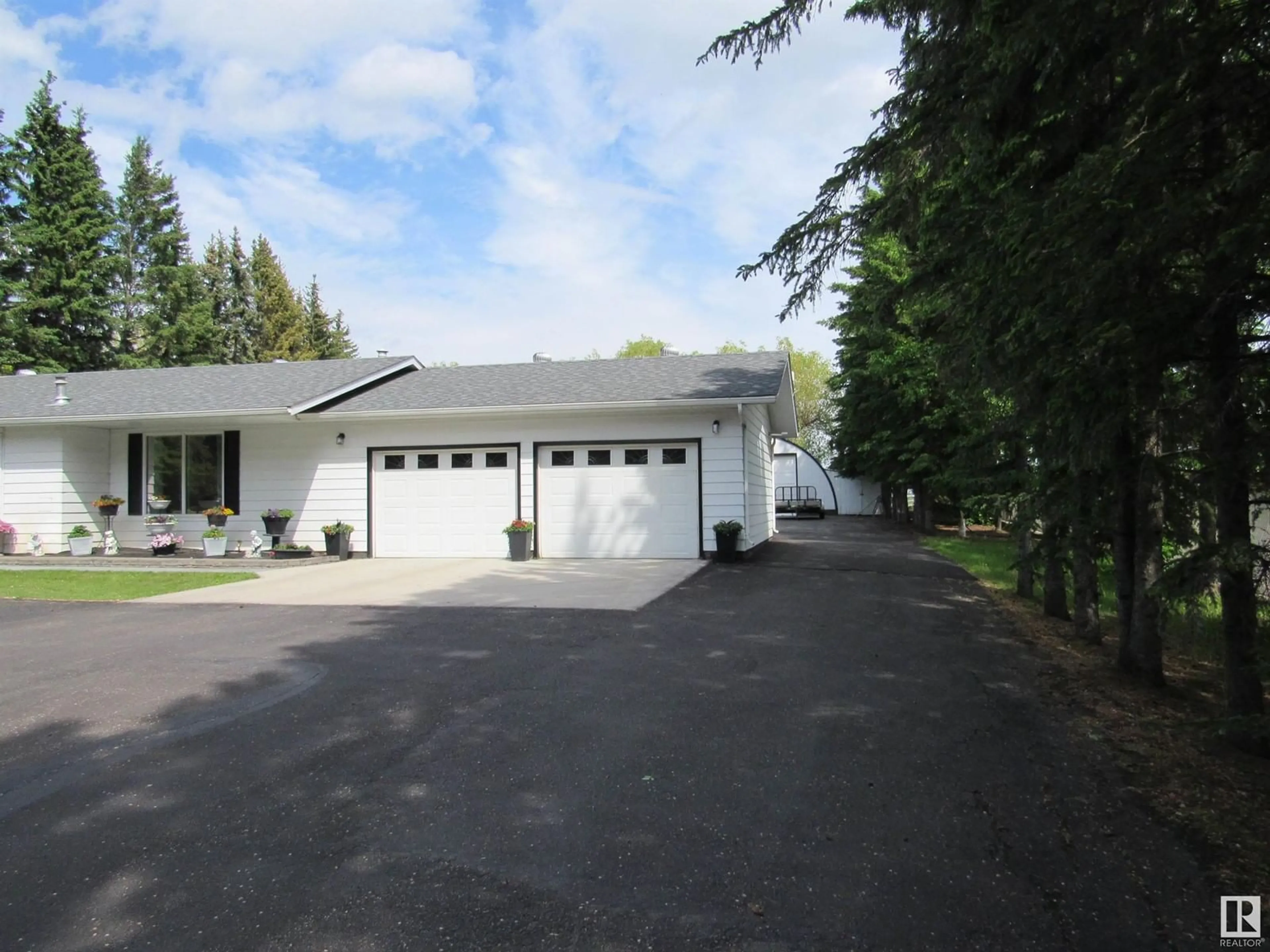 Frontside or backside of a home for 5605 West Boundary Road, Barrhead Alberta T7N1B9