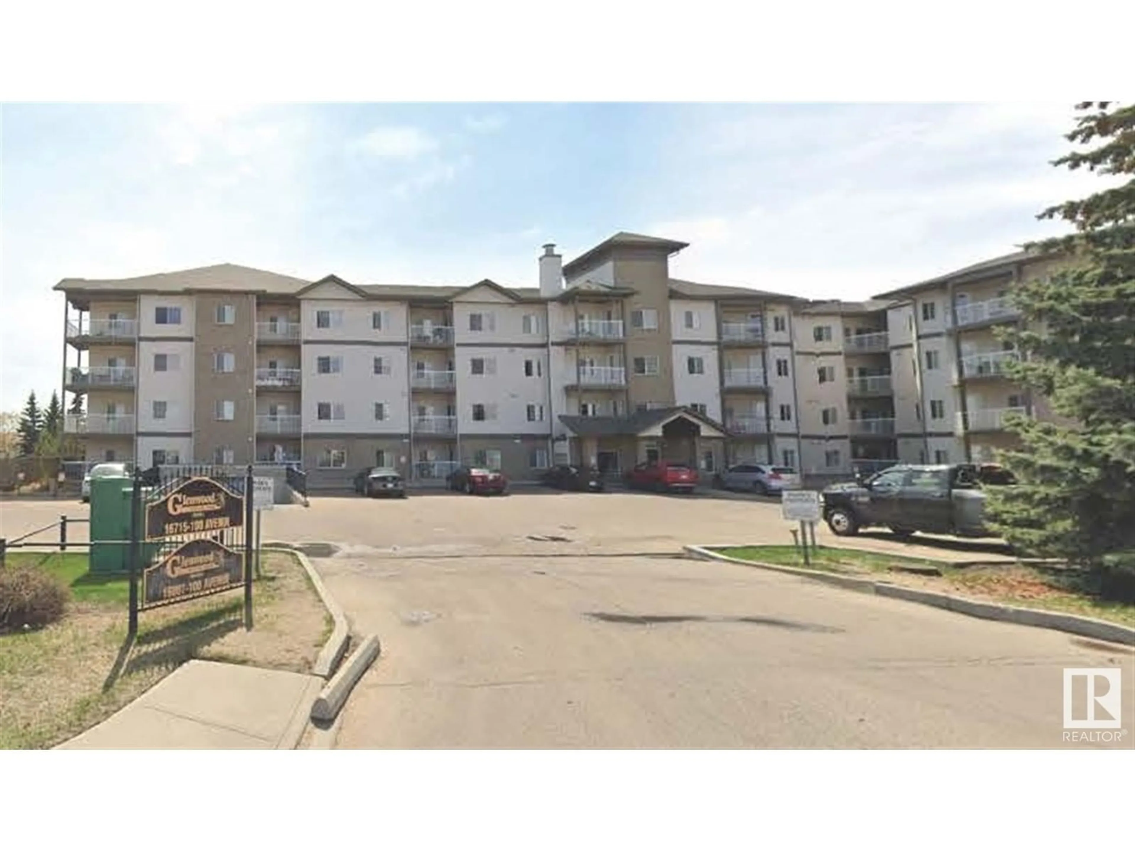 A pic from exterior of the house or condo for #233 16807 100 AV NW, Edmonton Alberta T5P4Z6