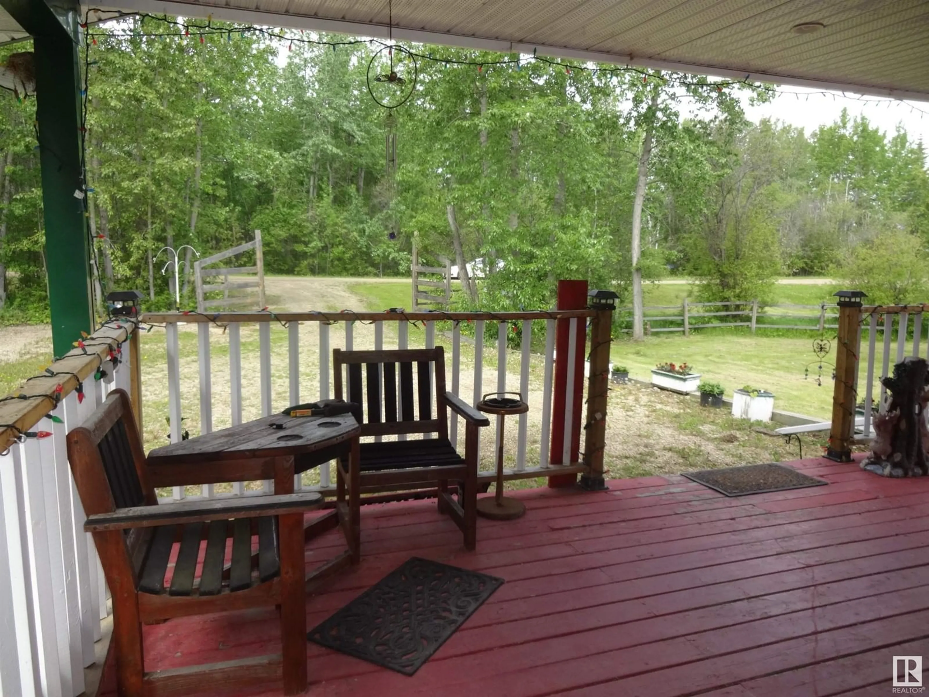 Patio for 141 5124 TWP RD 554, Rural Lac Ste. Anne County Alberta T0E0J0