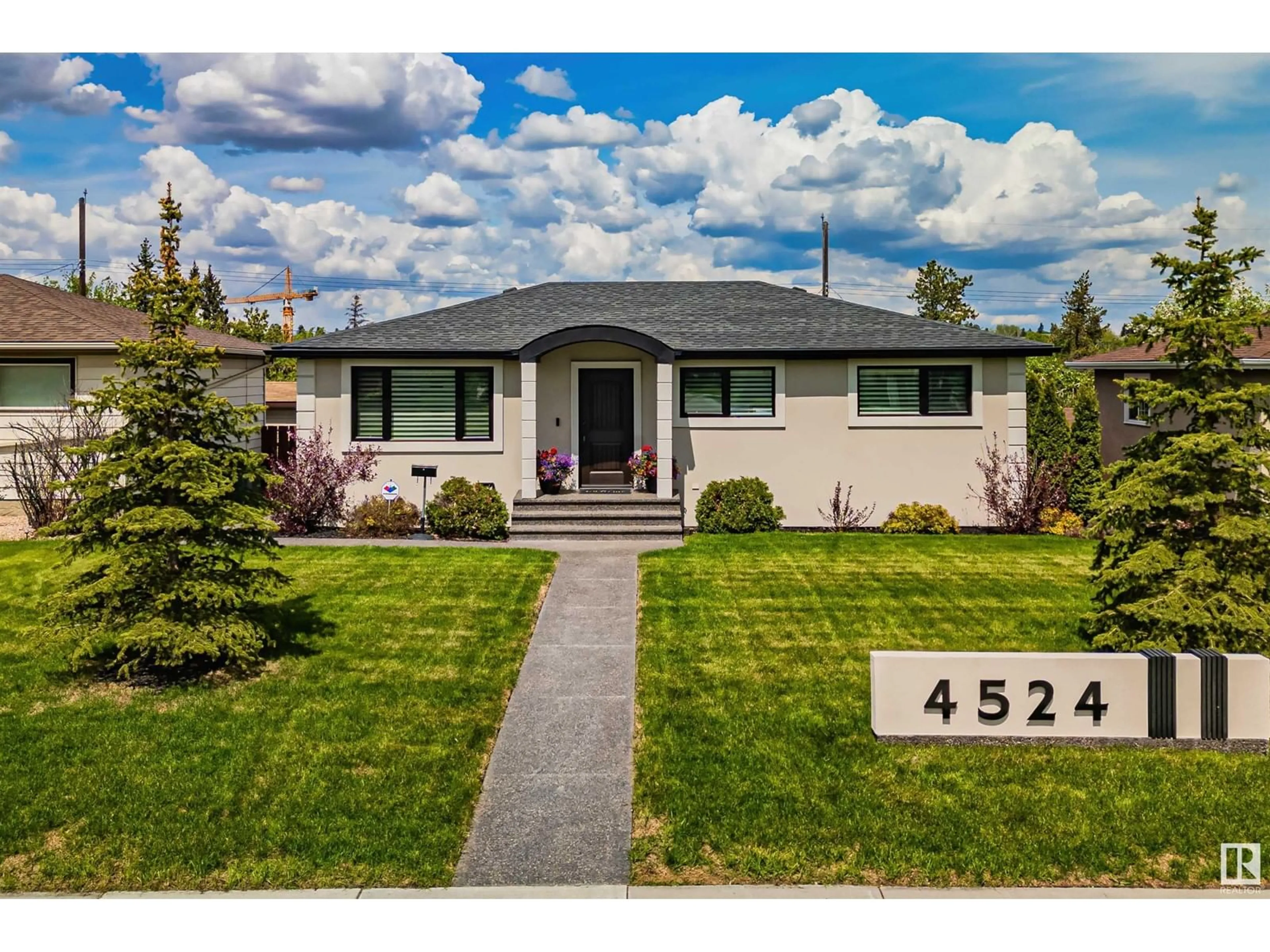 Frontside or backside of a home for 4524 109A AV NW, Edmonton Alberta T6A1S4