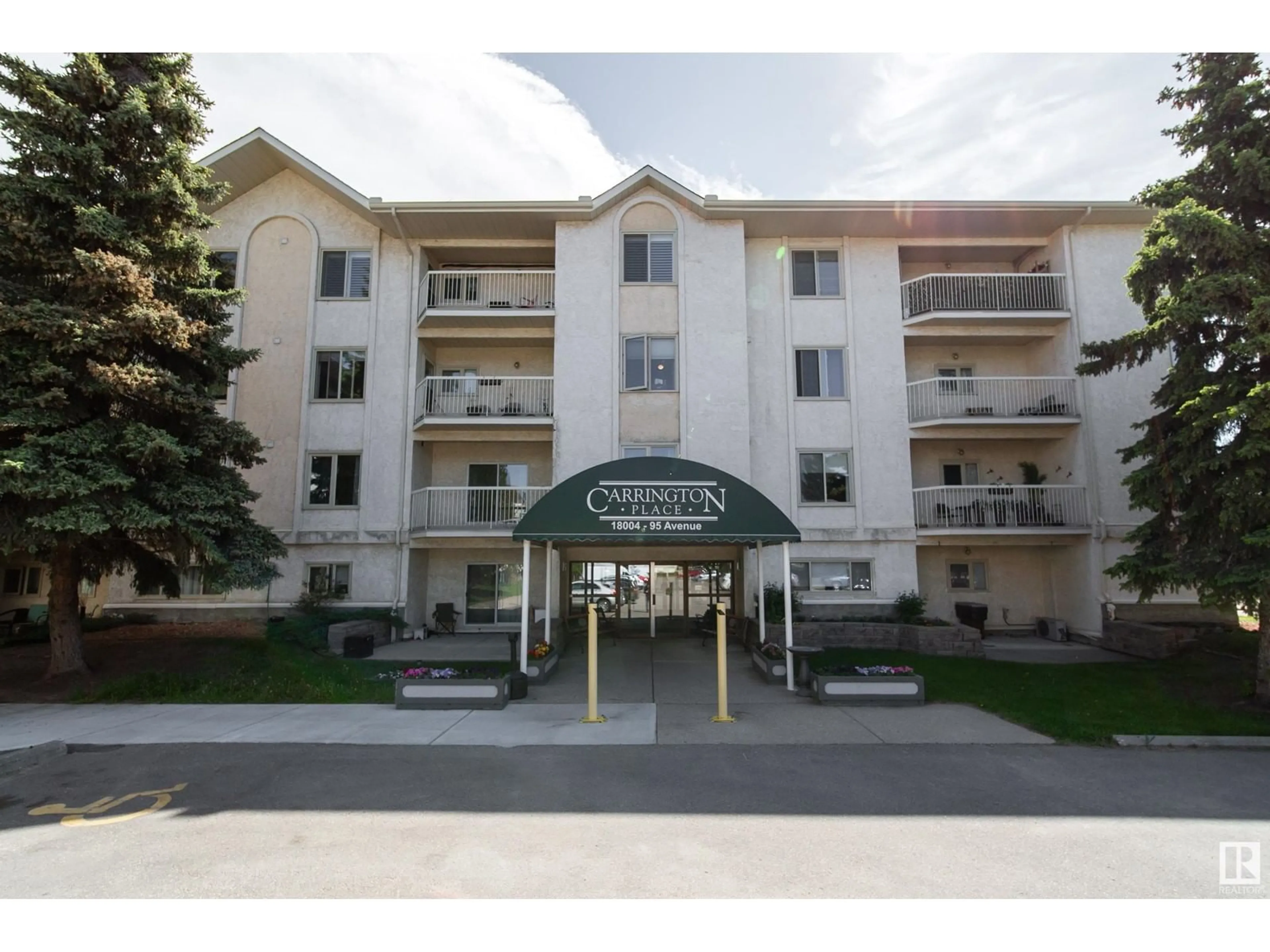 A pic from exterior of the house or condo for #204 18004 95 AV NW, Edmonton Alberta T5T5Z2