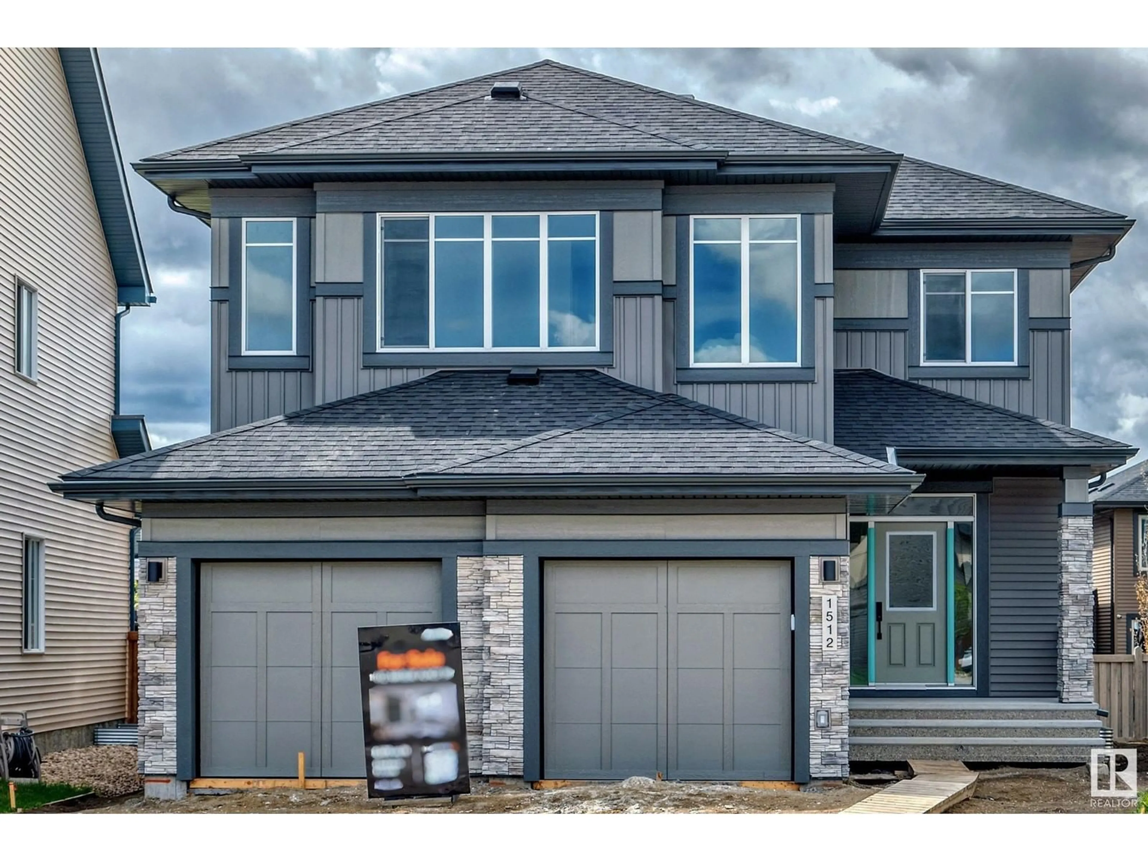 Frontside or backside of a home, the street view for 1512 AINSLIE PL SW, Edmonton Alberta T6W0H6