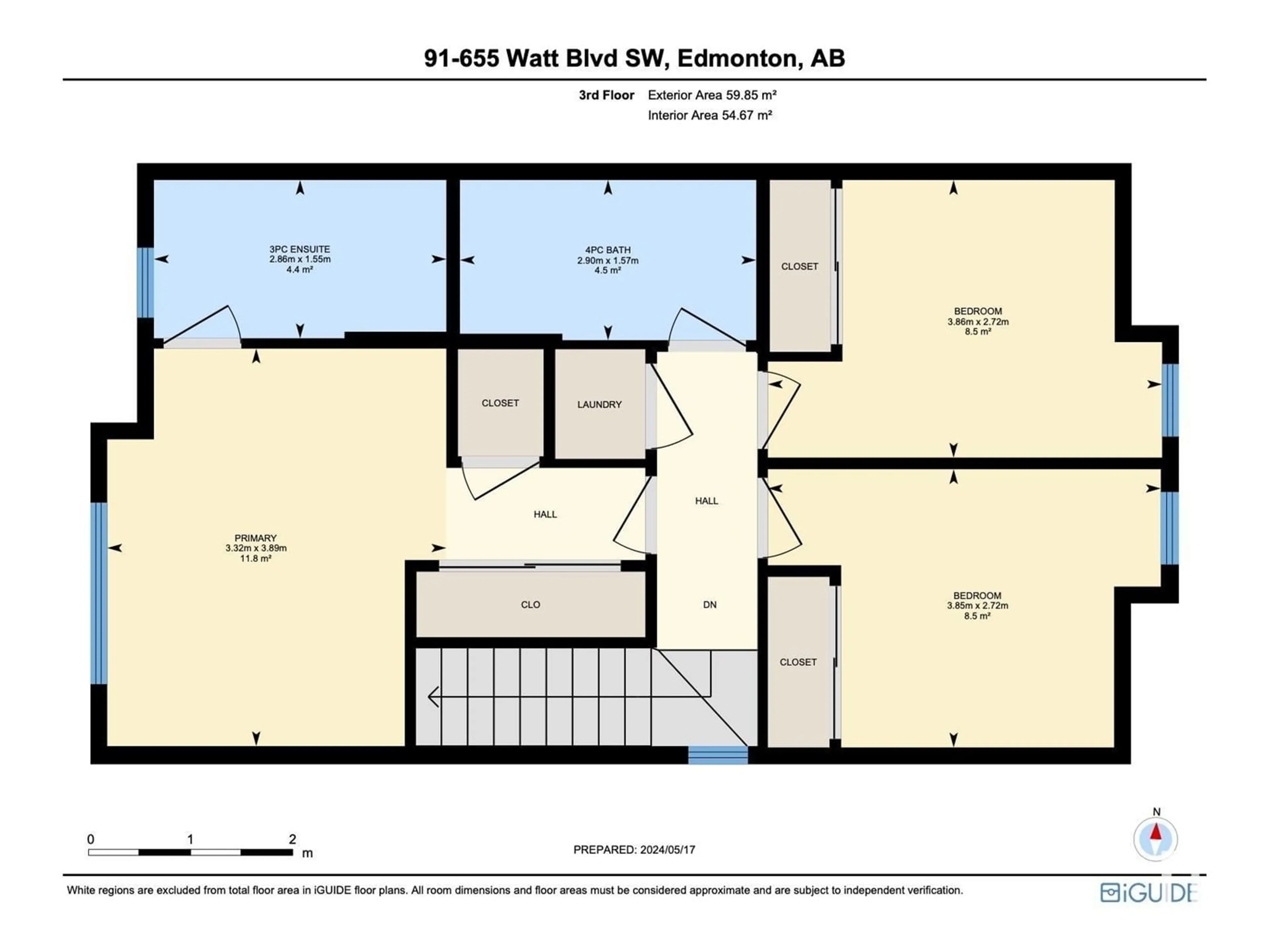 Floor plan for 89 655 WATT BV SW, Edmonton Alberta T6X0Y2
