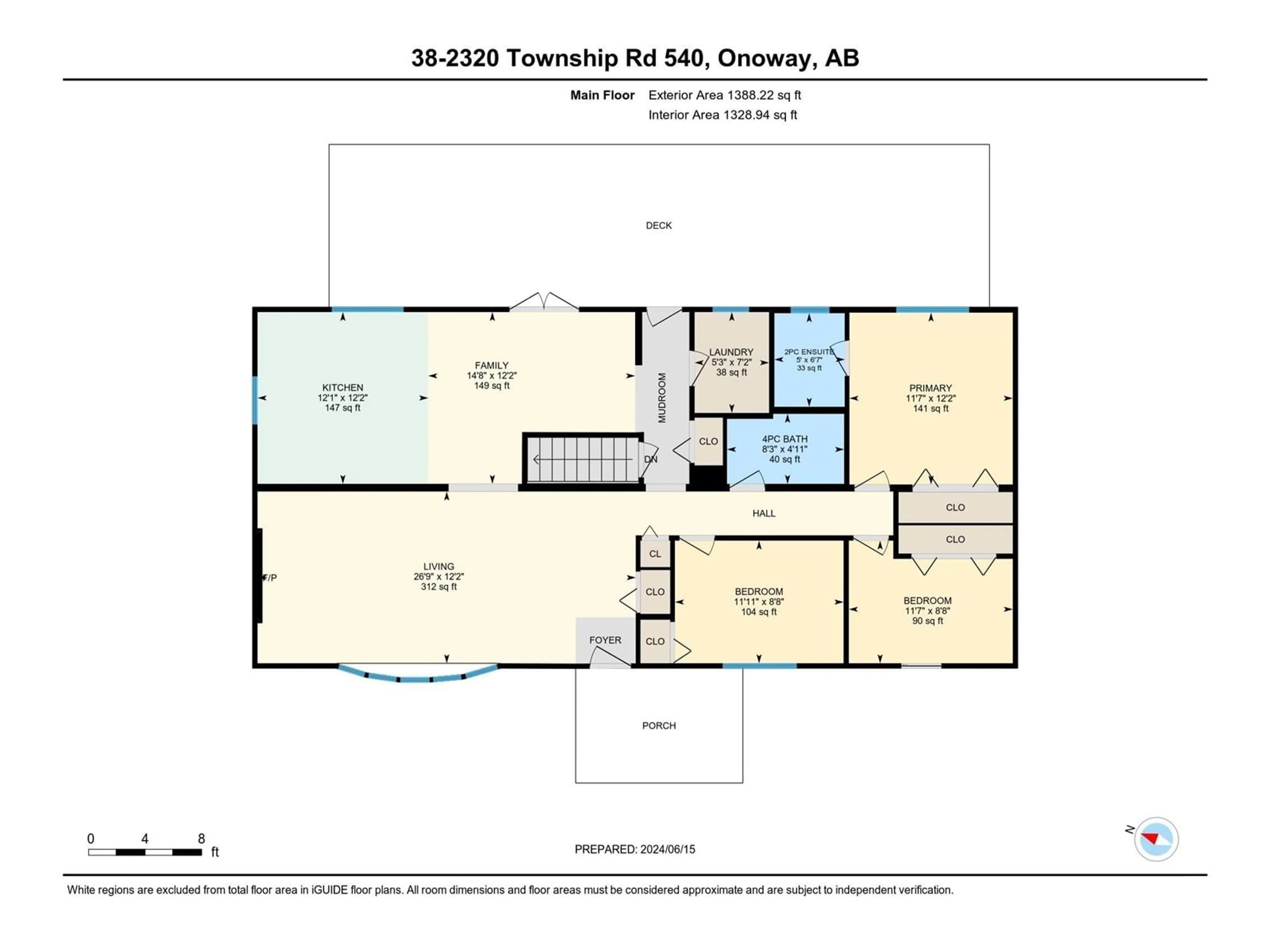 Floor plan for #38 2320 TWP RD 540, Rural Lac Ste. Anne County Alberta T0E1V0