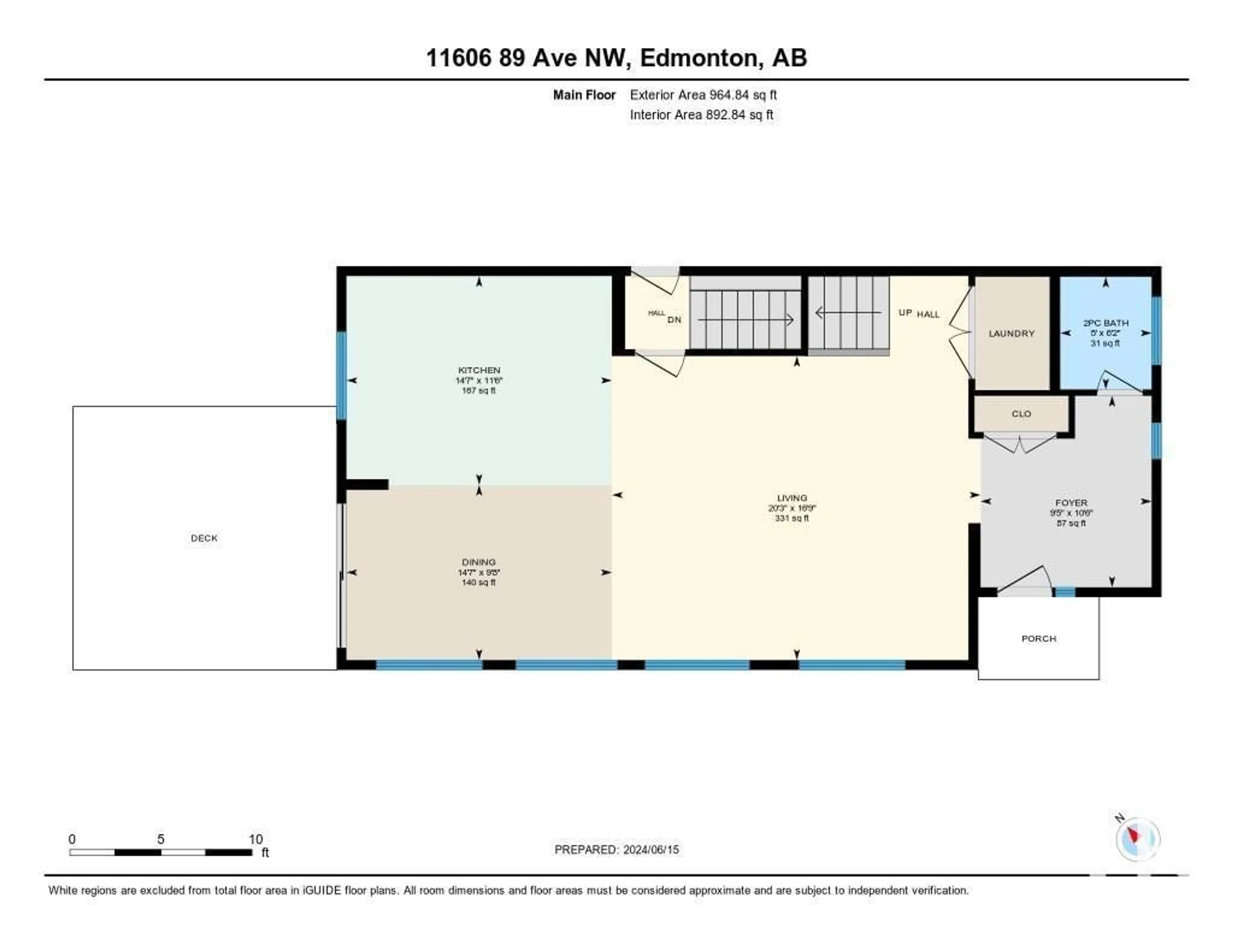 Floor plan for 11606 89 AV NW NW, Edmonton Alberta T6G0Z9