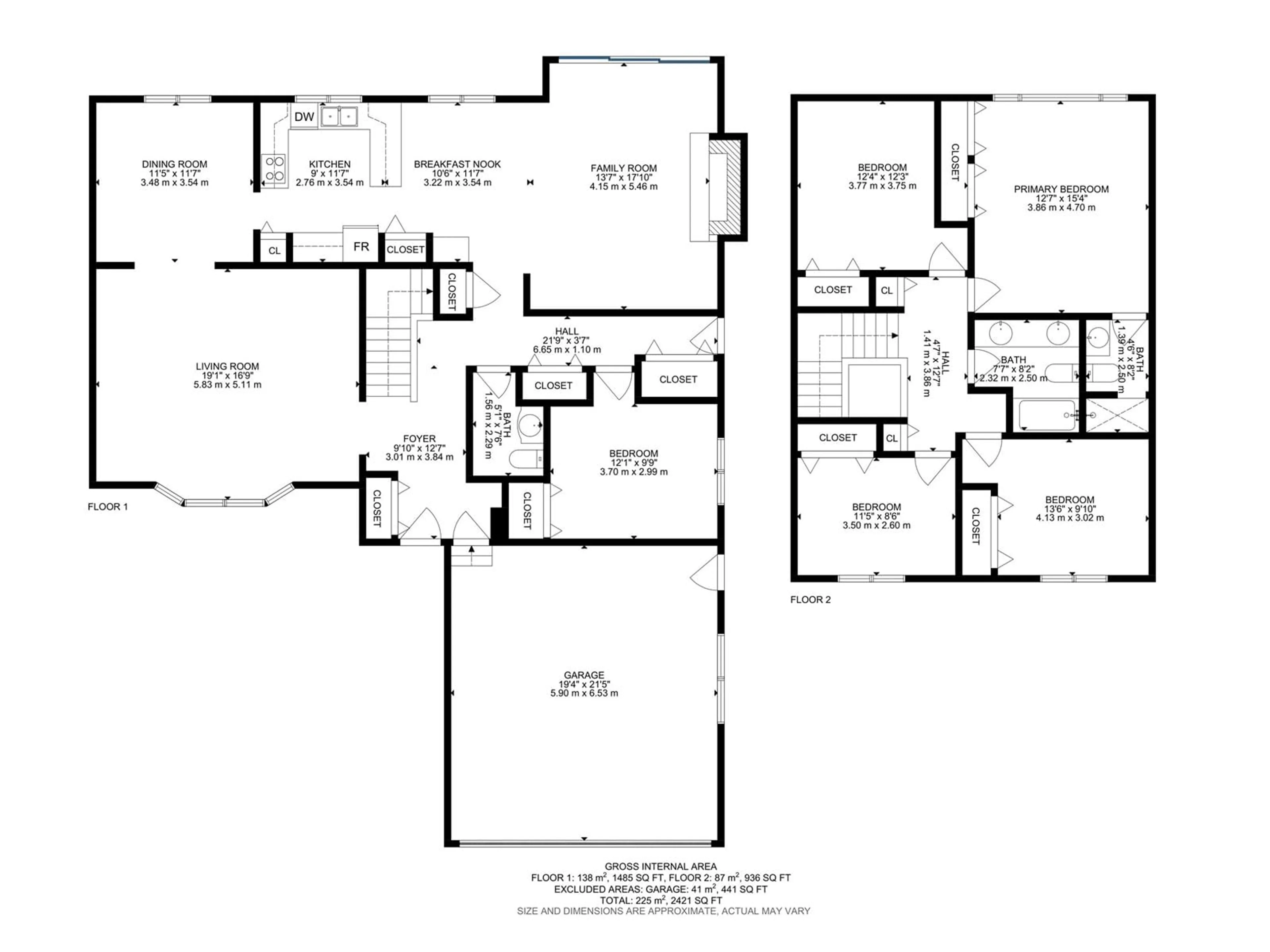 Floor plan for 3326 107A ST NW NW, Edmonton Alberta T6J3A9