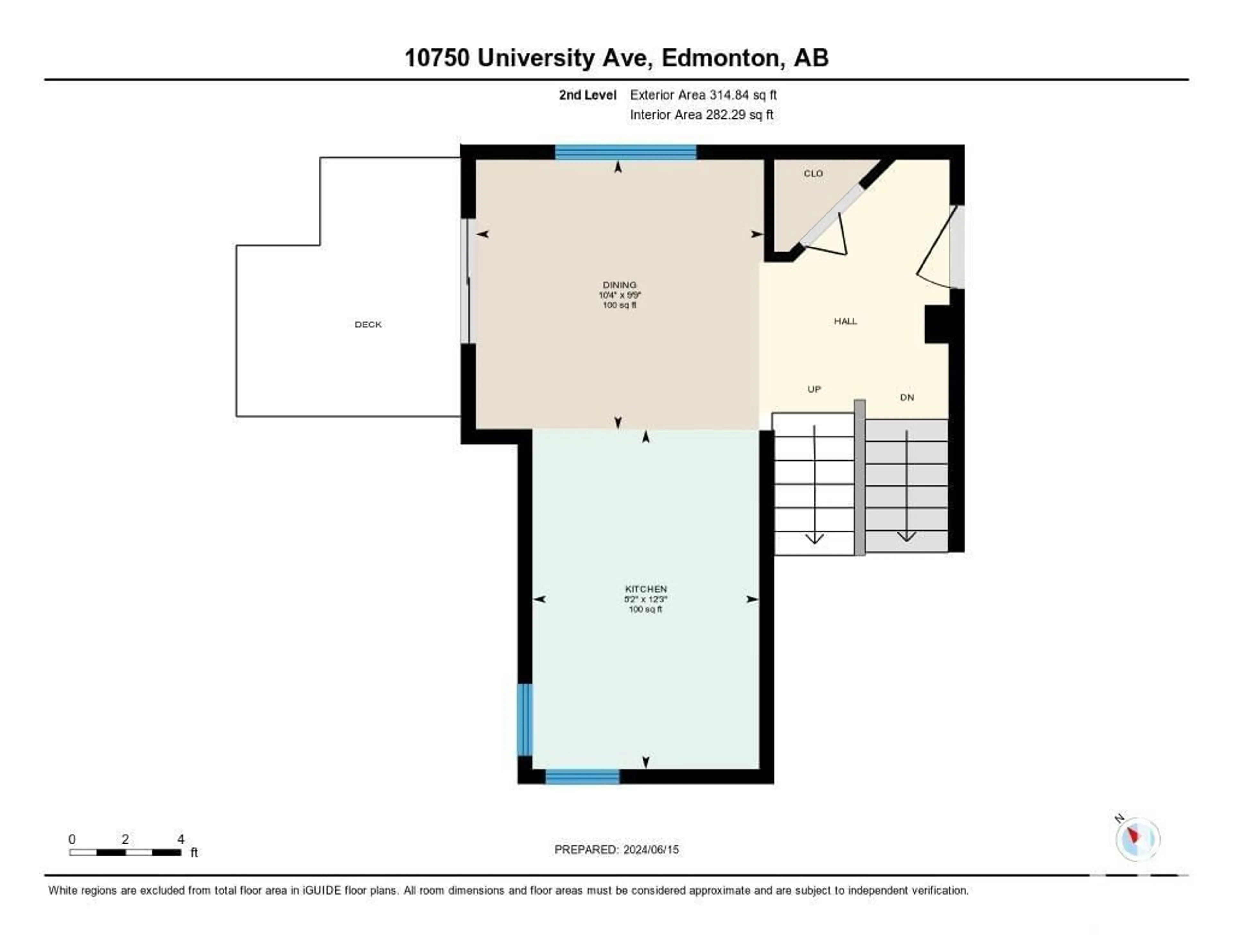 Floor plan for 10750 UNIVERSITY AV NW, Edmonton Alberta T6E4P9