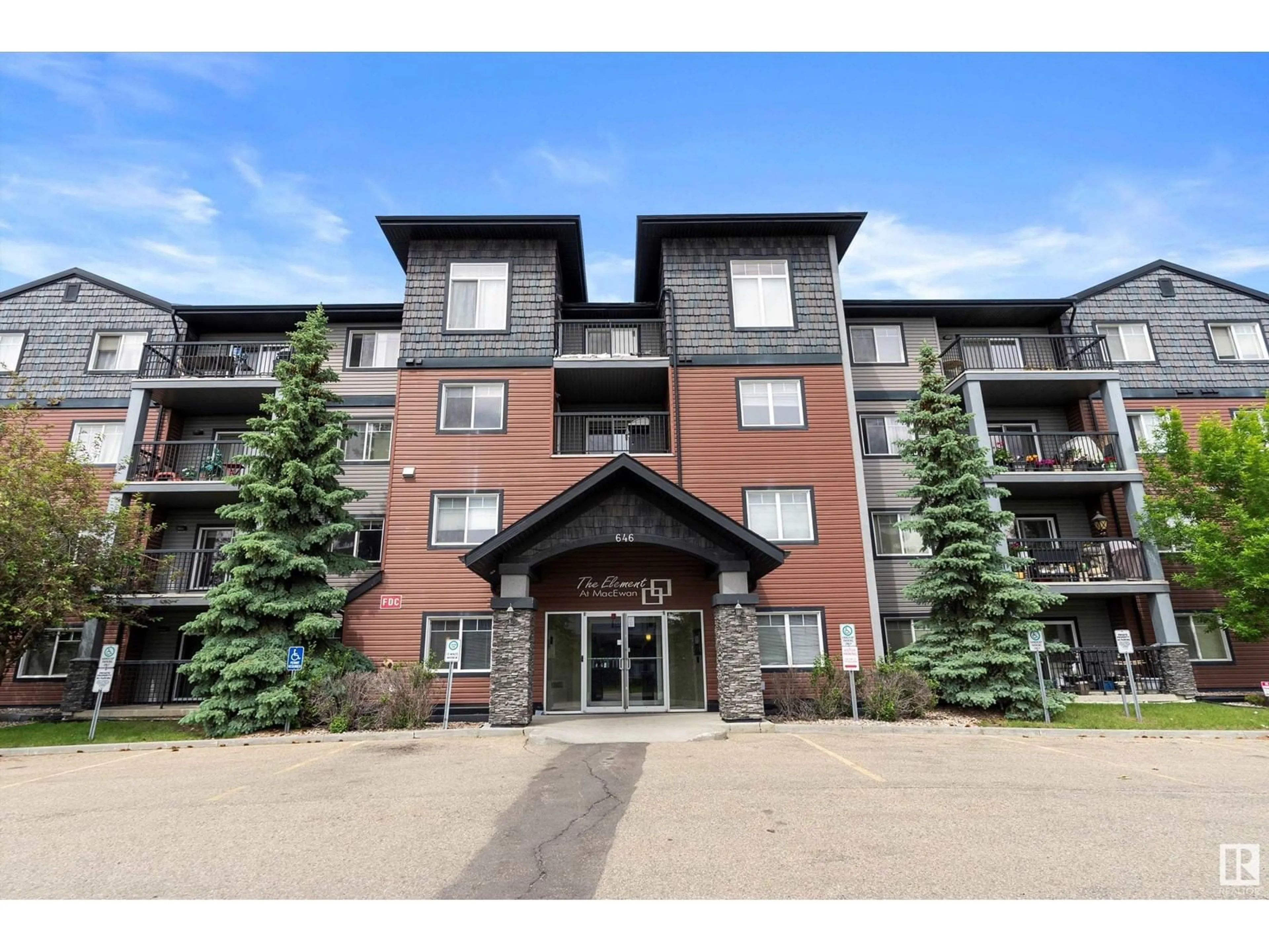 A pic from exterior of the house or condo for #111 646 MCALLISTER LO SW, Edmonton Alberta T6W0B5