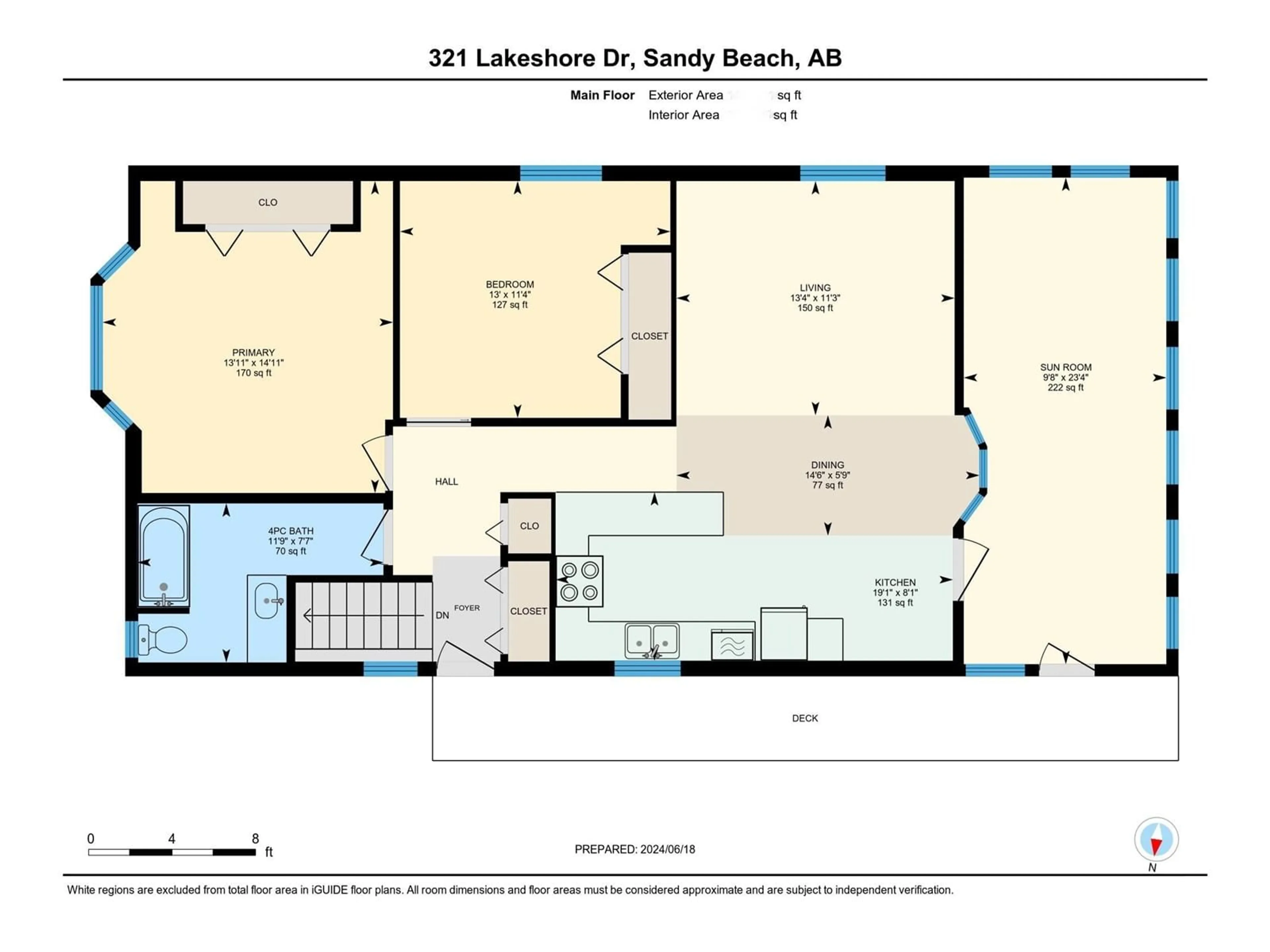 Floor plan for 321 Lakeshore DR, Rural Lac Ste. Anne County Alberta T0E1V0
