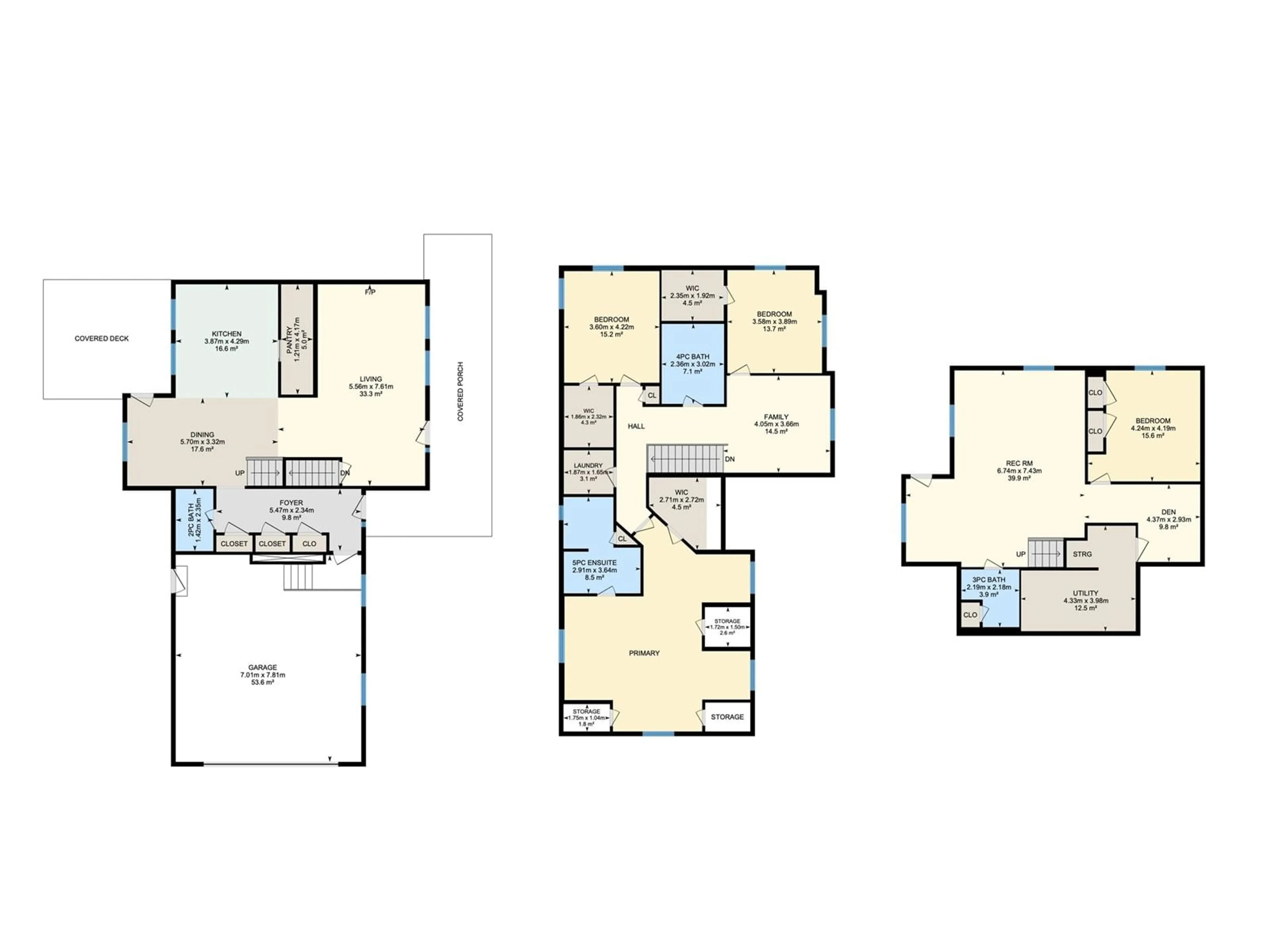Floor plan for #2 52501 RGE RD 21, Rural Parkland County Alberta T7Y2H1