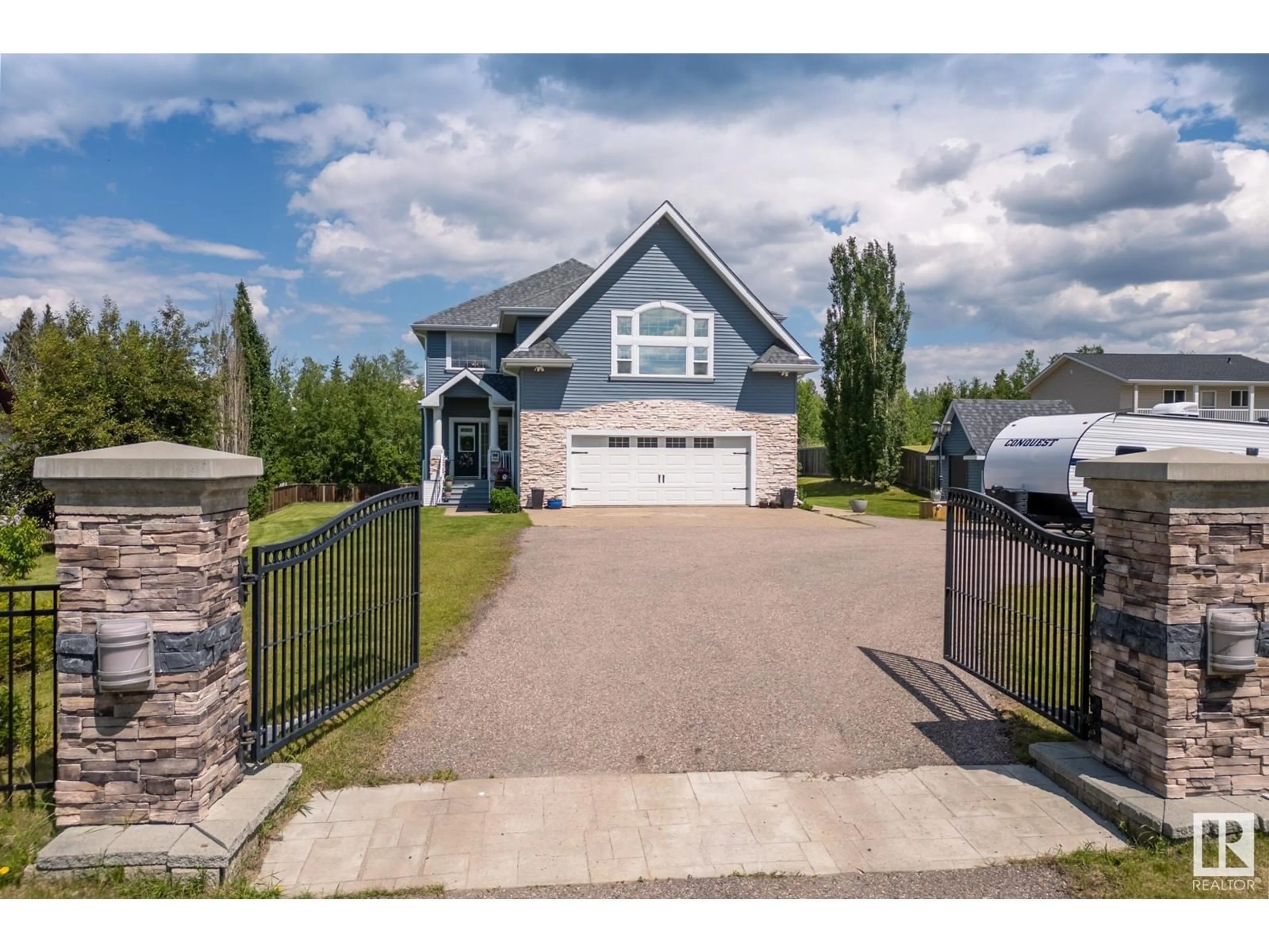 Frontside or backside of a home for 22152 SOUTH COOKING LAKE RD, Rural Strathcona County Alberta T8E1G9