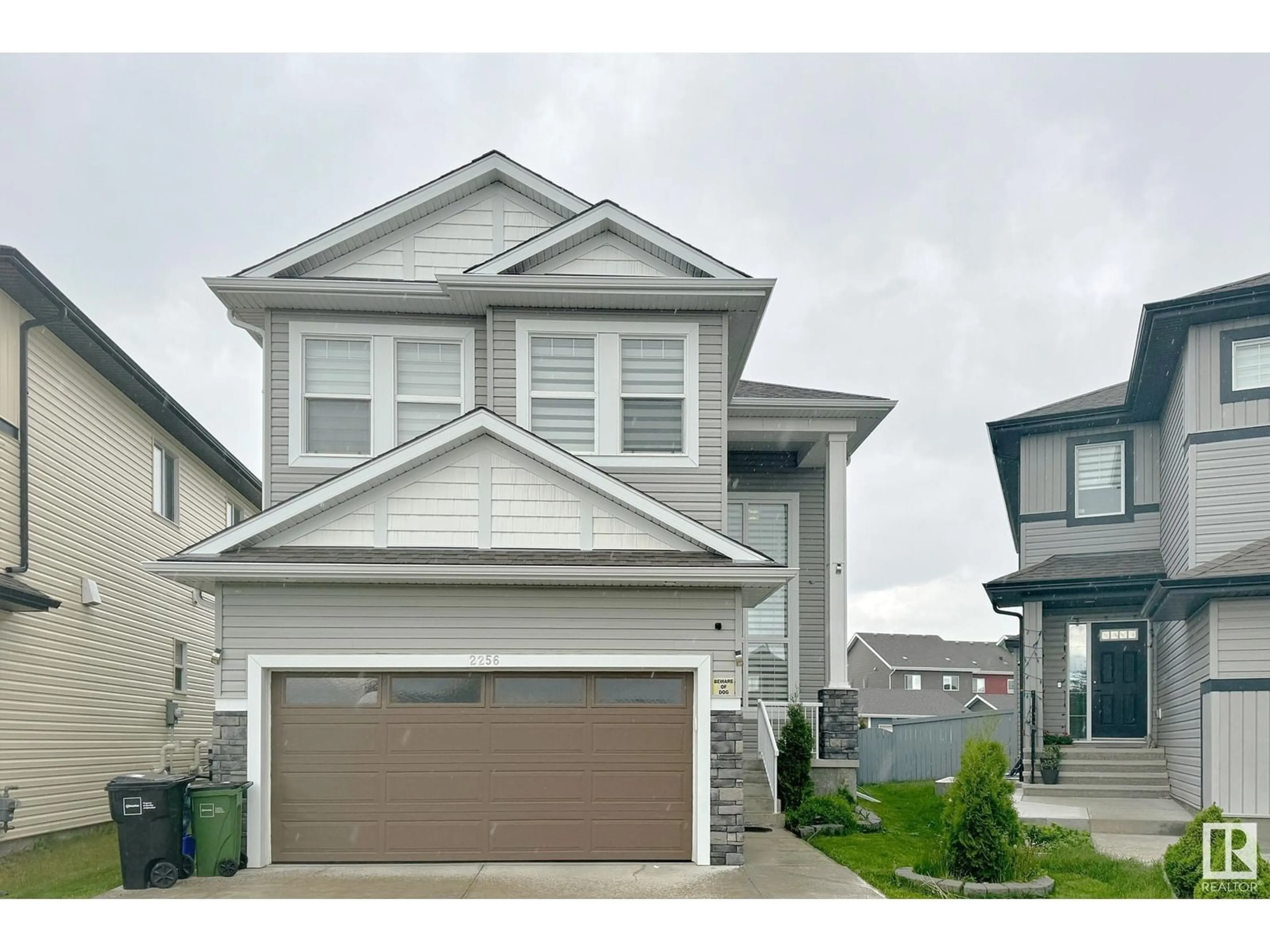 Frontside or backside of a home for 2256 21 AV NW, Edmonton Alberta T6T0Y9