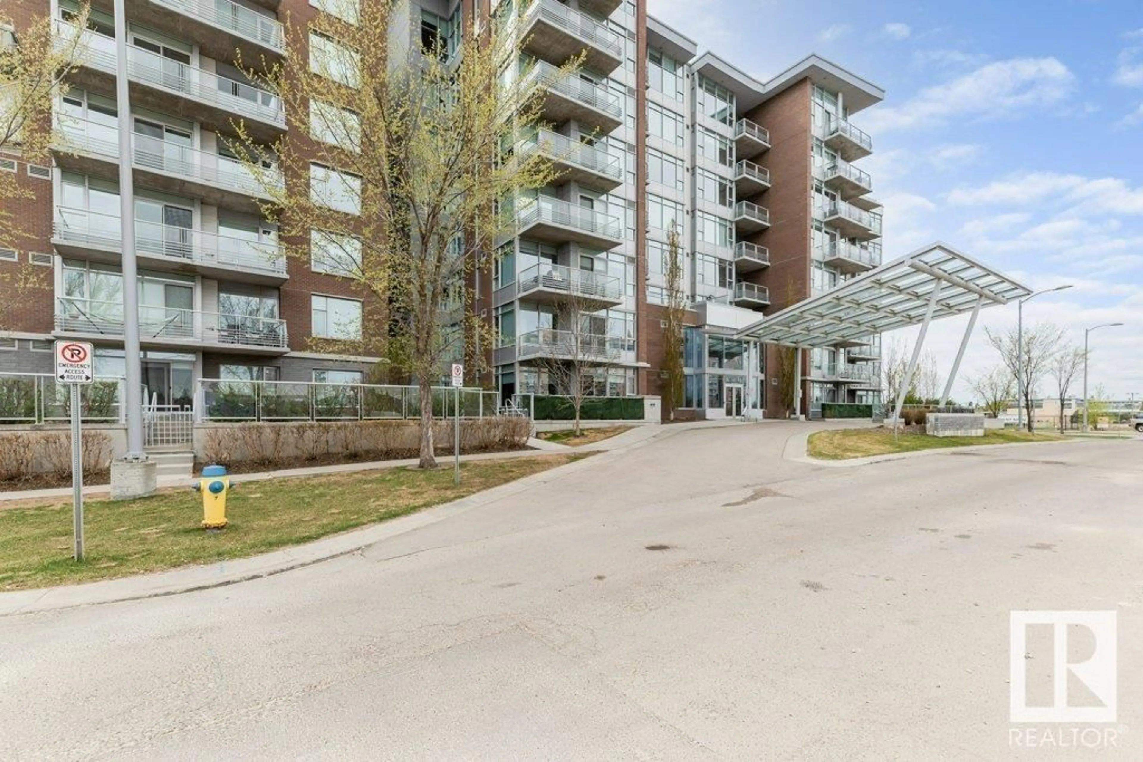 A pic from exterior of the house or condo, the front or back of building for #414 2612 109 ST NW, Edmonton Alberta T6J3T1