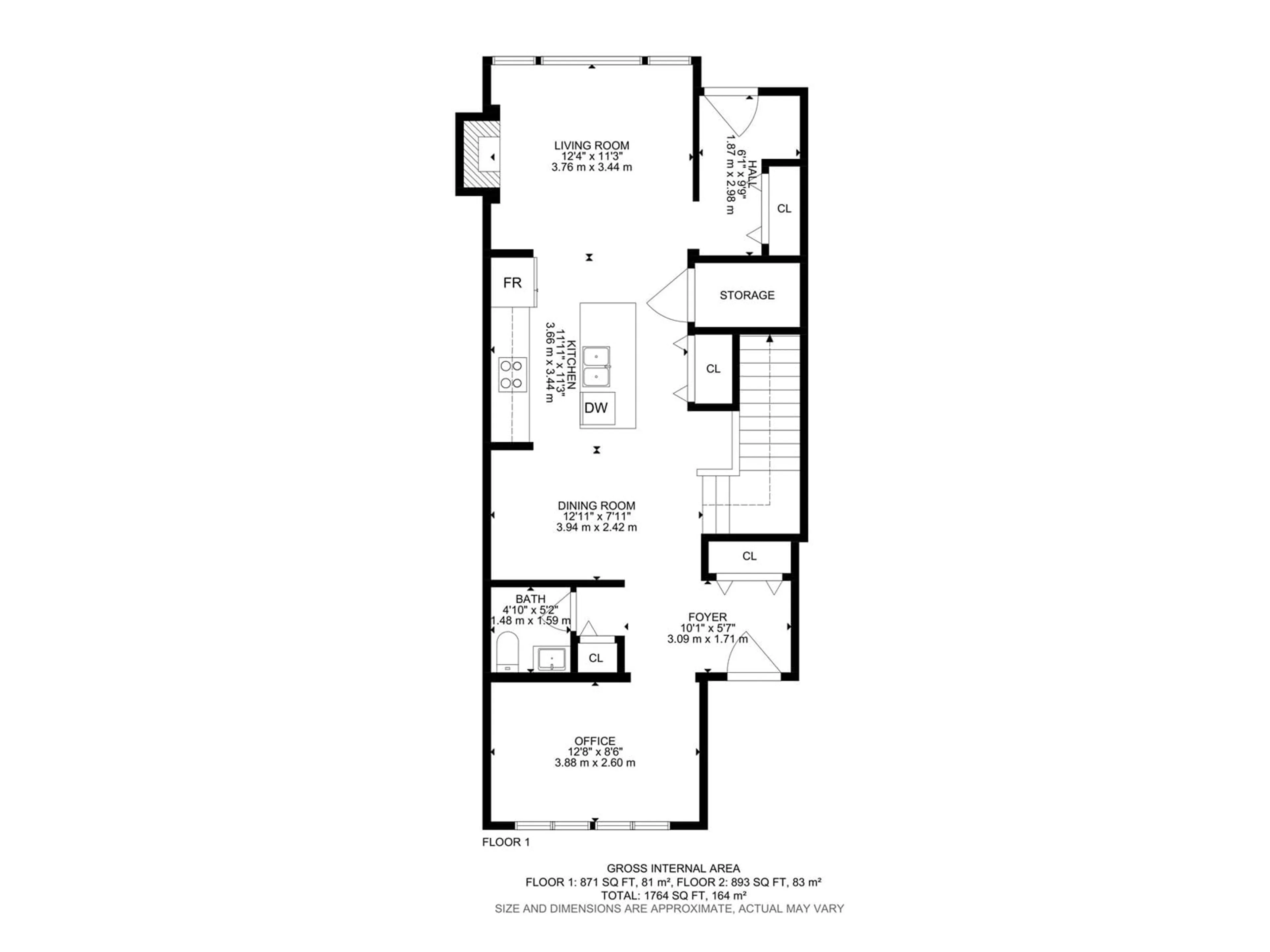 Floor plan for 5131 PARC REUNIS WY, Beaumont Alberta T4X2Z3