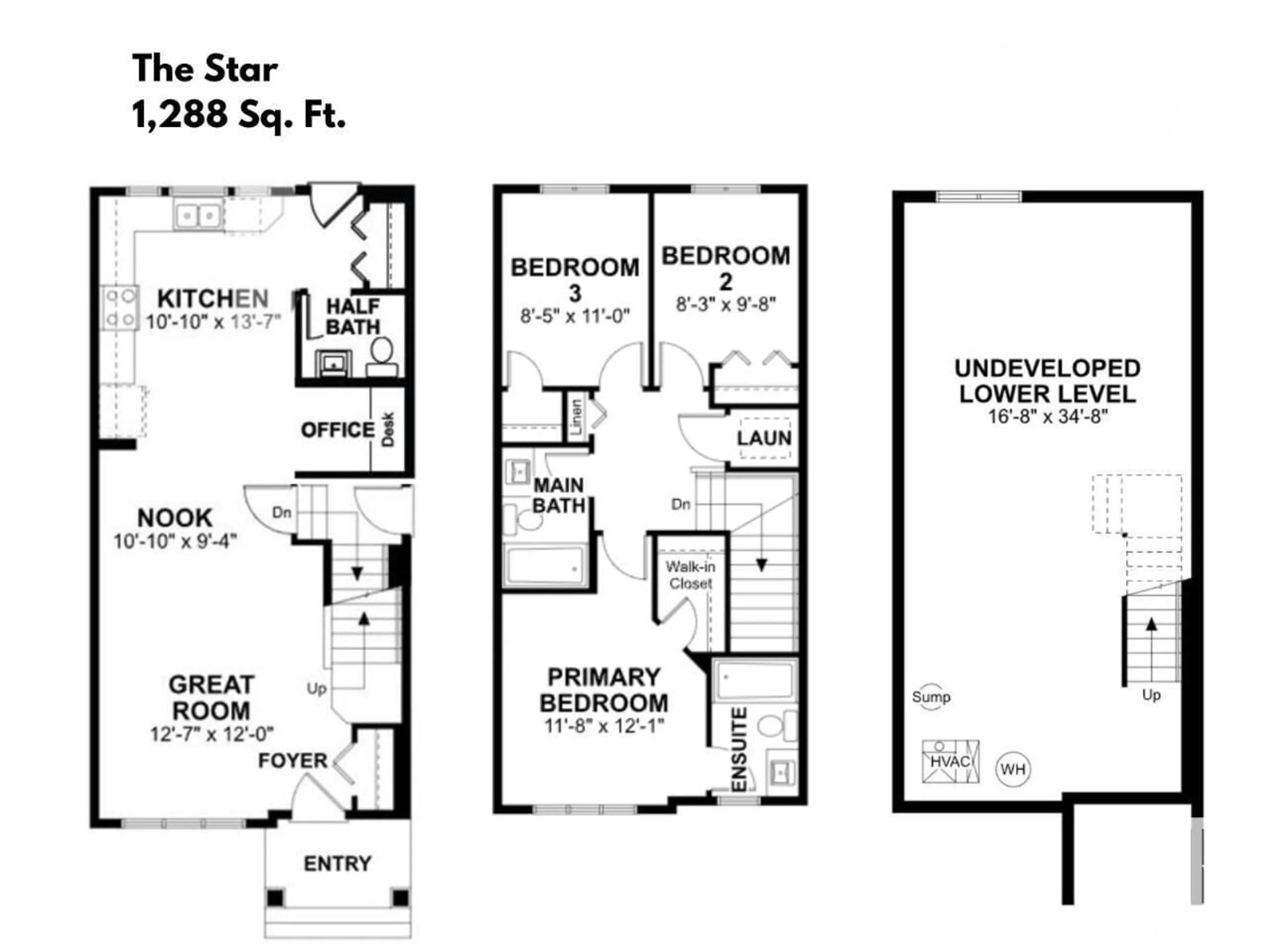 Floor plan for 7107 46A ST, Beaumont Alberta T4X0T2