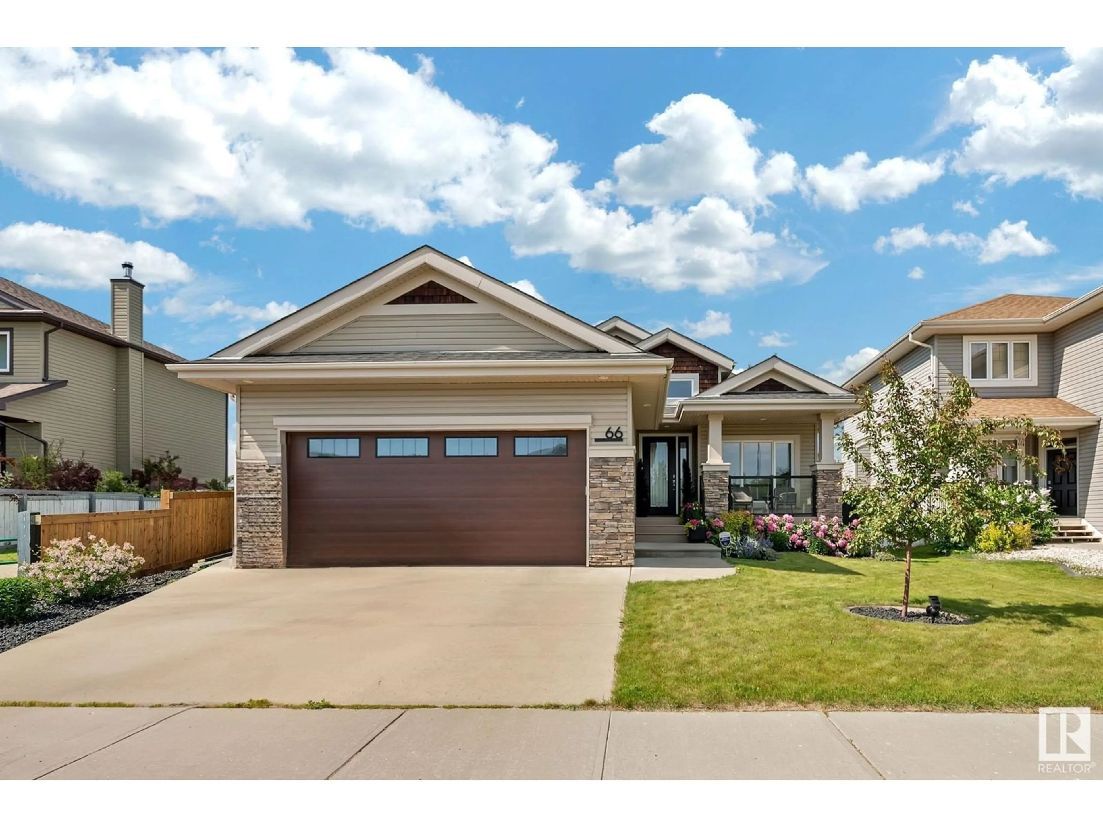Frontside or backside of a home for 66 LONGVIEW DR, Spruce Grove Alberta T7X0H4