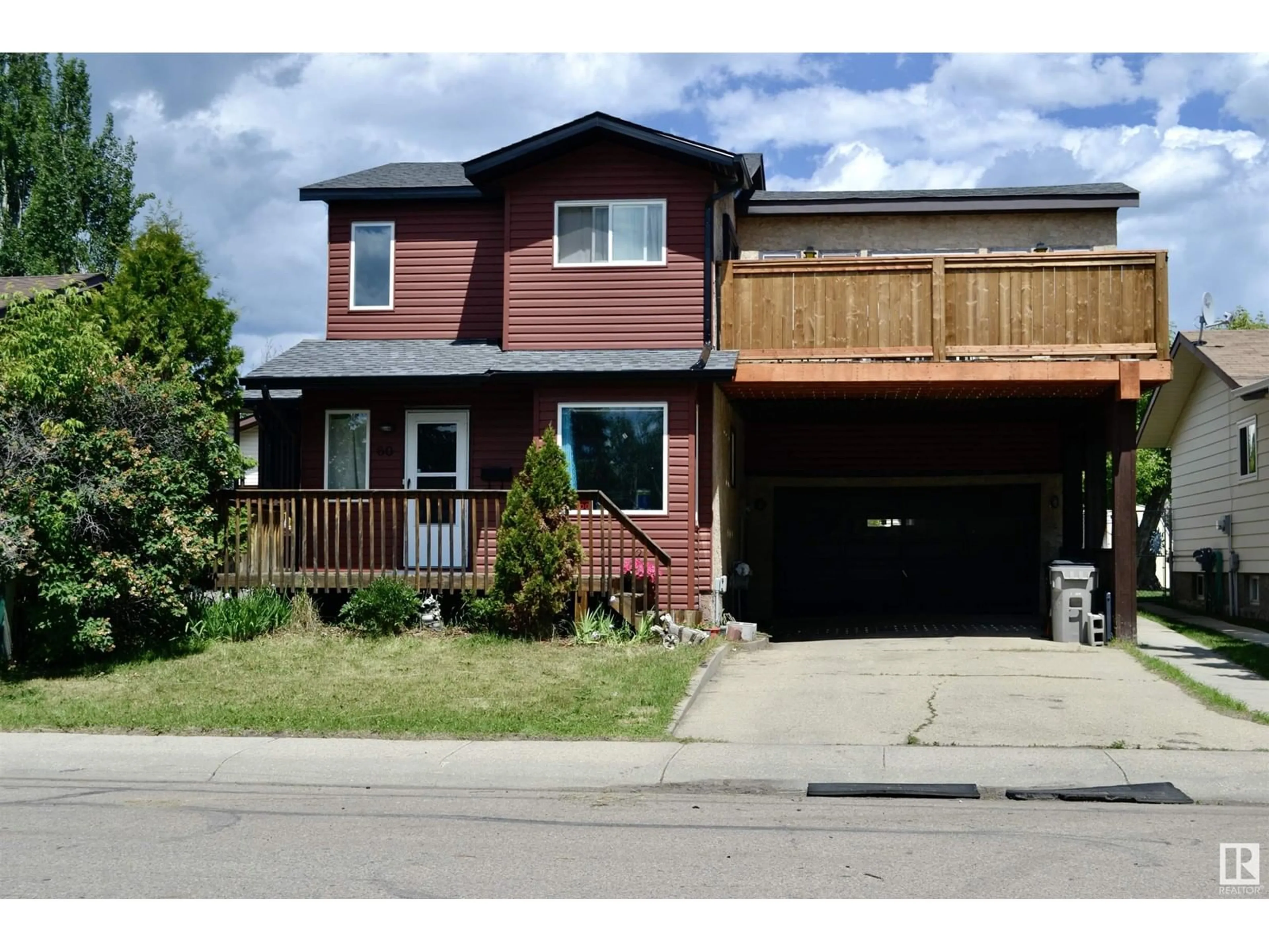 Frontside or backside of a home for 60 MCNABB CR, Stony Plain Alberta T7Z1G9