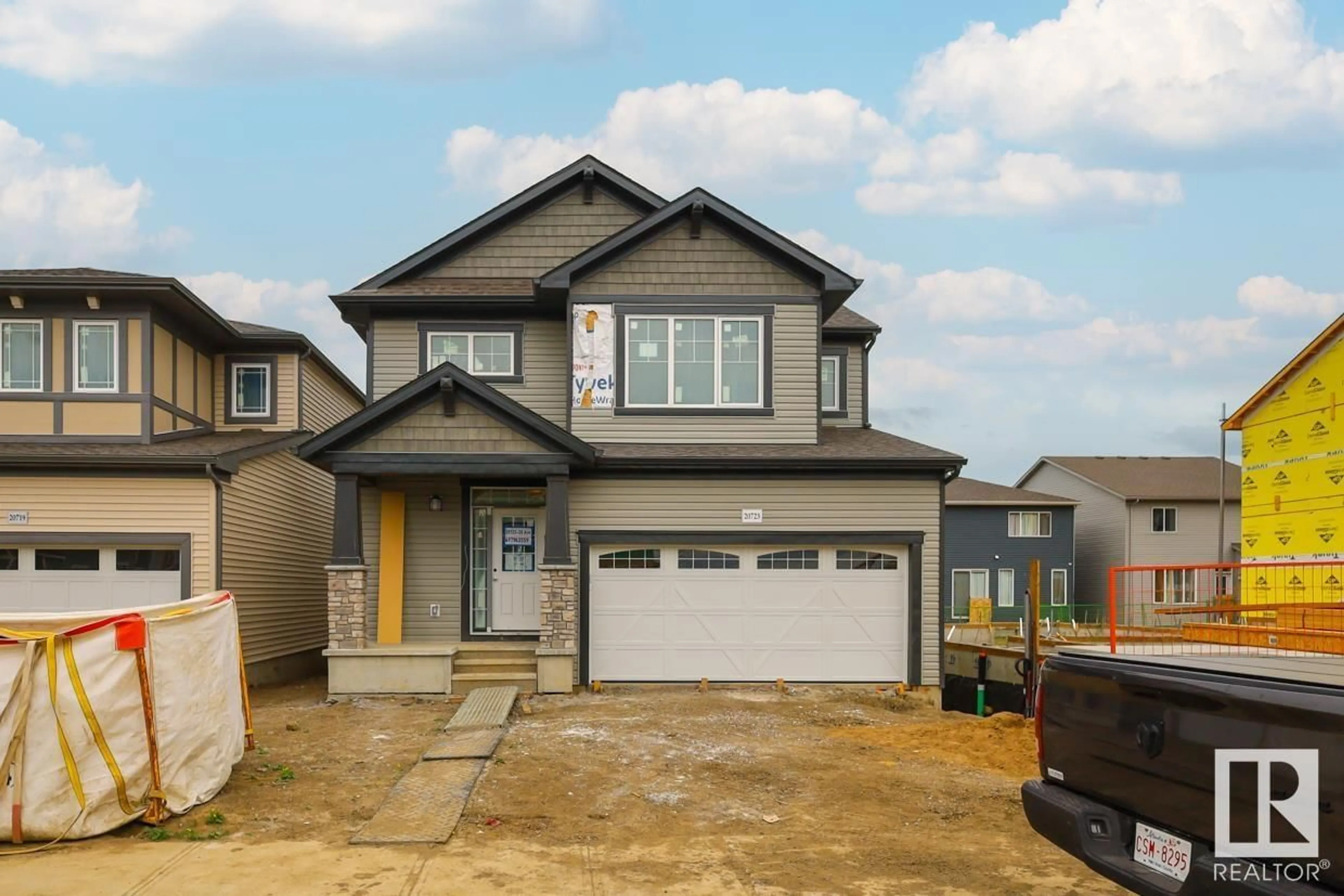 Frontside or backside of a home for 20723 20 AV NW, Edmonton Alberta T6M2P5