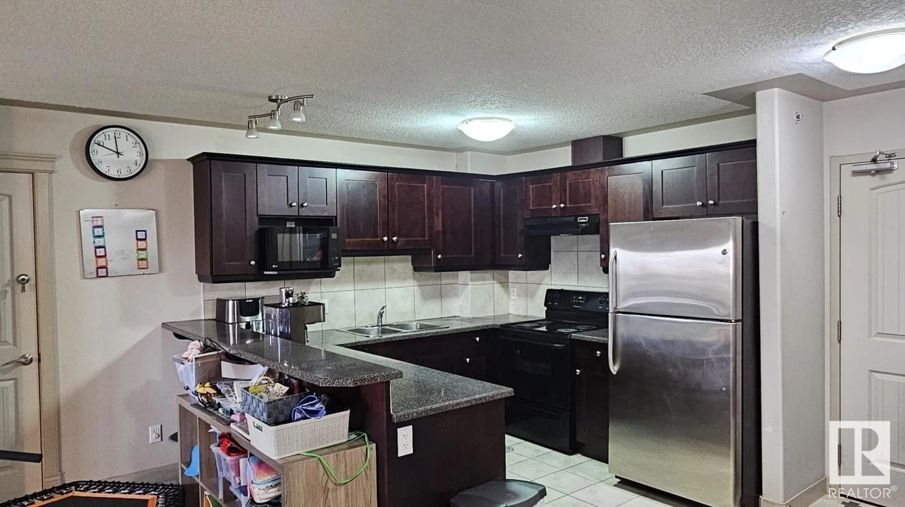 Kitchen for #410 4415 48 ST, Leduc Alberta T9E5Y3