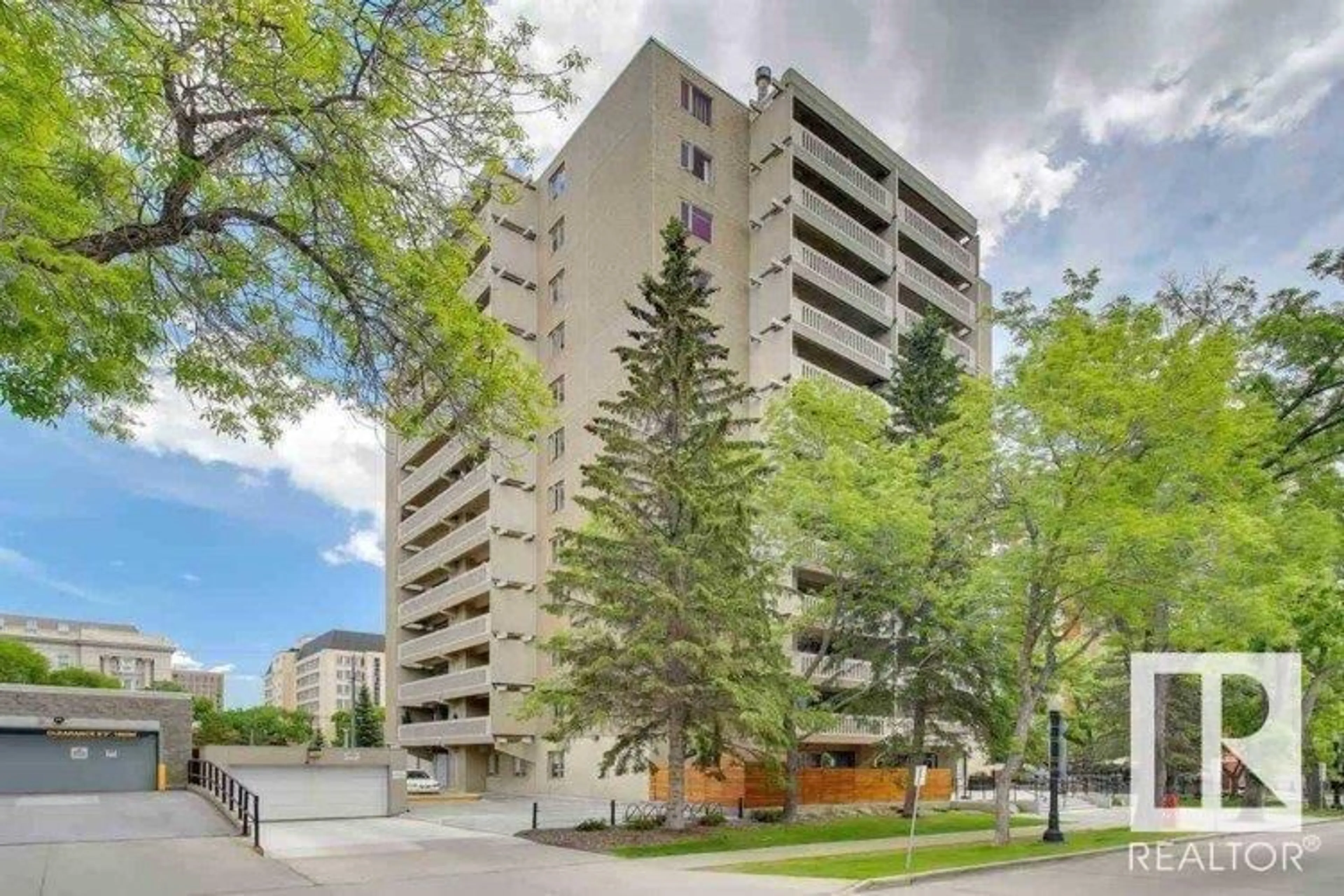 A pic from exterior of the house or condo for #1103 9809 110 ST NW, Edmonton Alberta T5K2J9