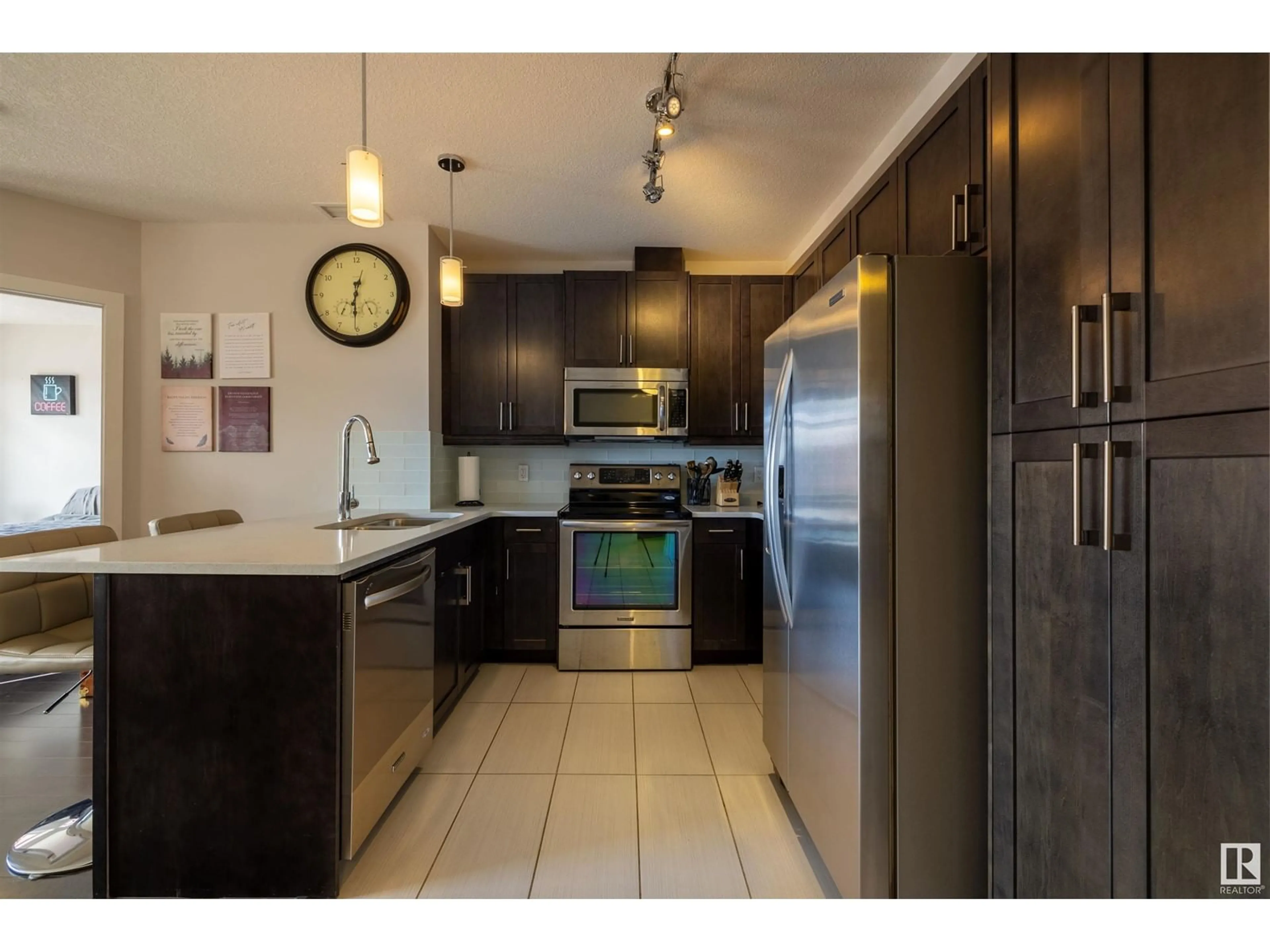 Standard kitchen for #205 5151 Windermere Boulevard SW, Edmonton Alberta T6W2K4