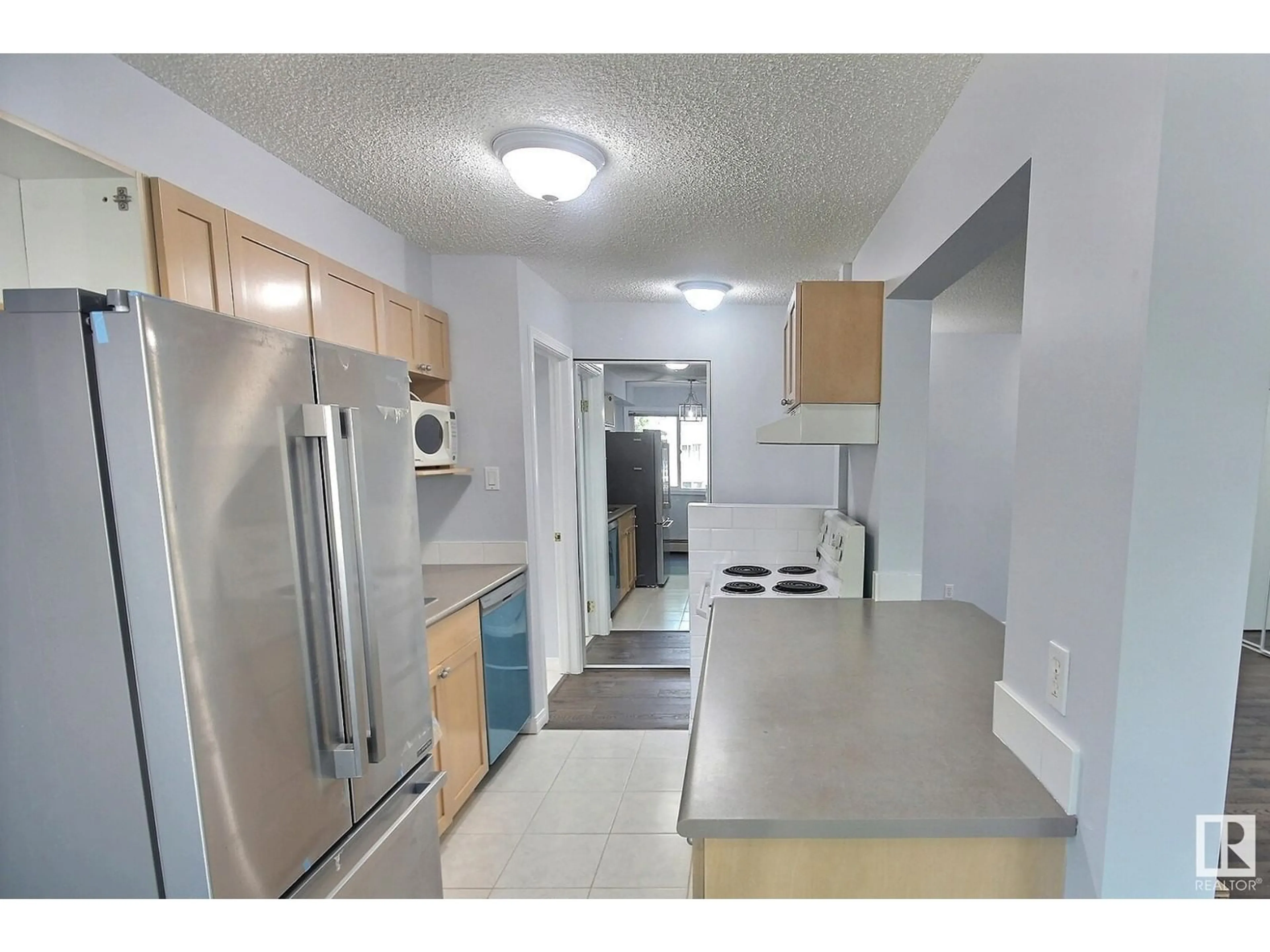 Standard kitchen for #214 11217 103 AV NW, Edmonton Alberta T5K2V9