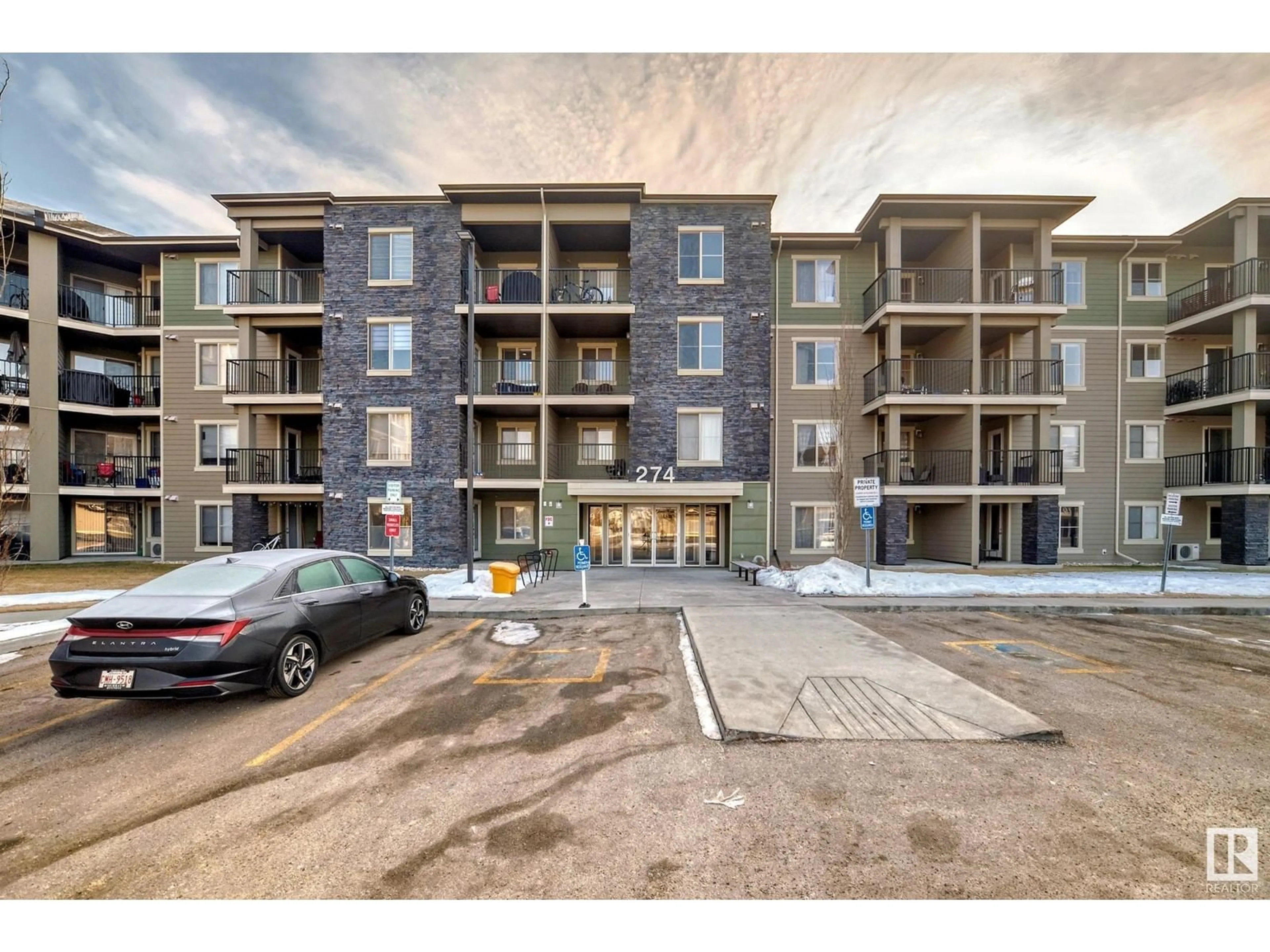 A pic from exterior of the house or condo for #405 274 MCCONACHIE DR NW, Edmonton Alberta T5Y0K8