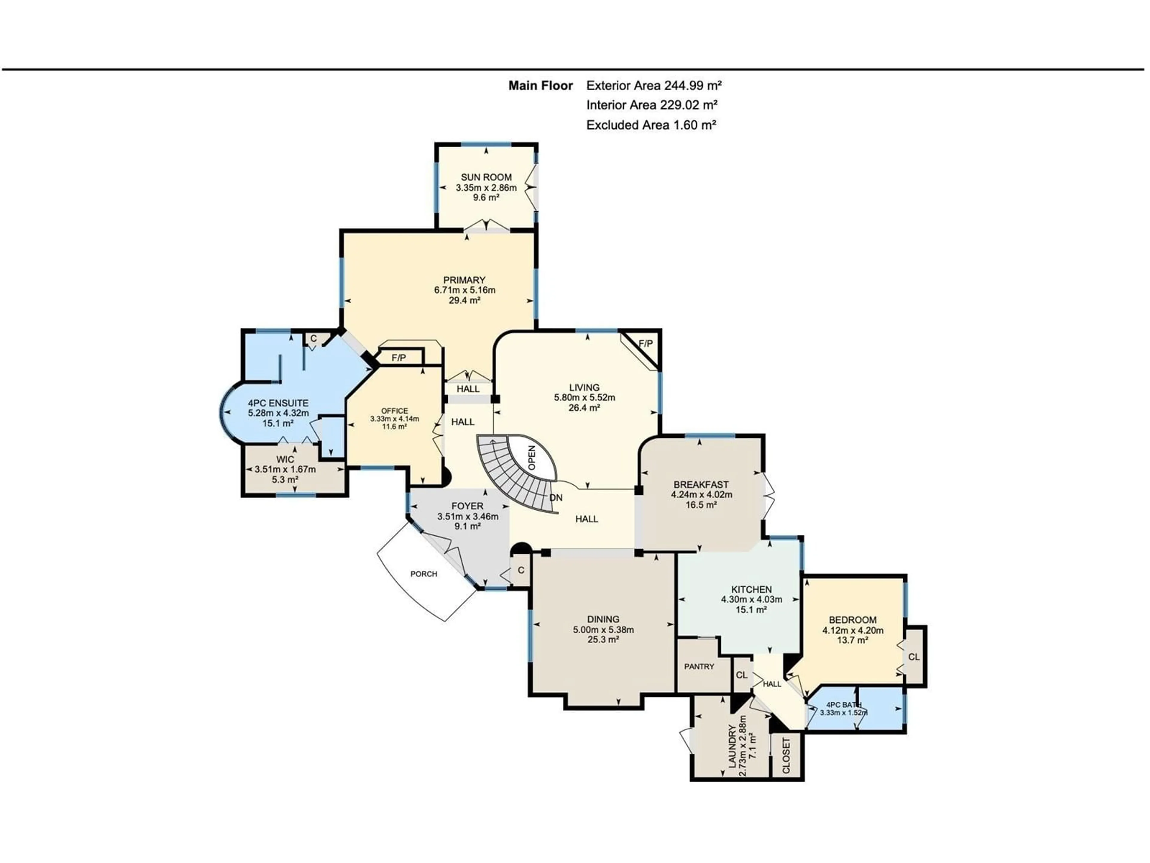 Floor plan for 58 KINGSBURY CR, St. Albert Alberta T8N6W6