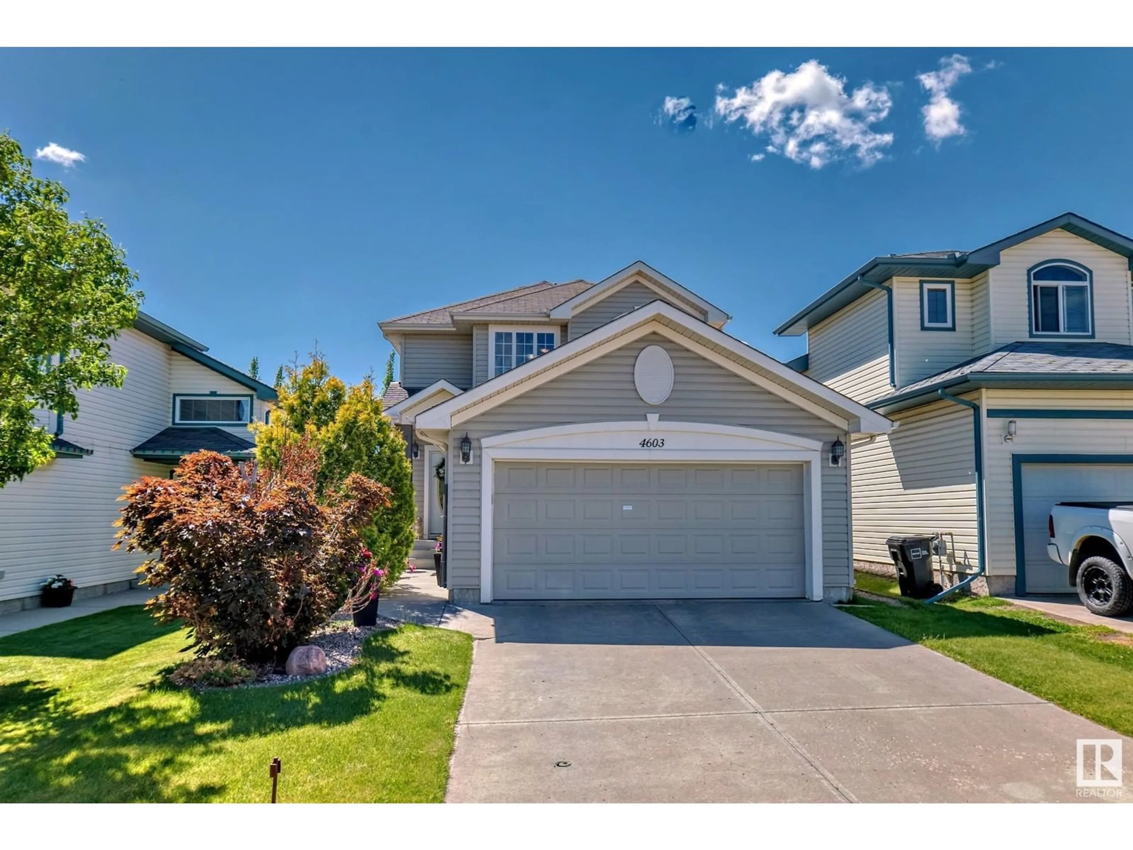 Frontside or backside of a home for 4603 155 AV NW, Edmonton Alberta T5Y3H4