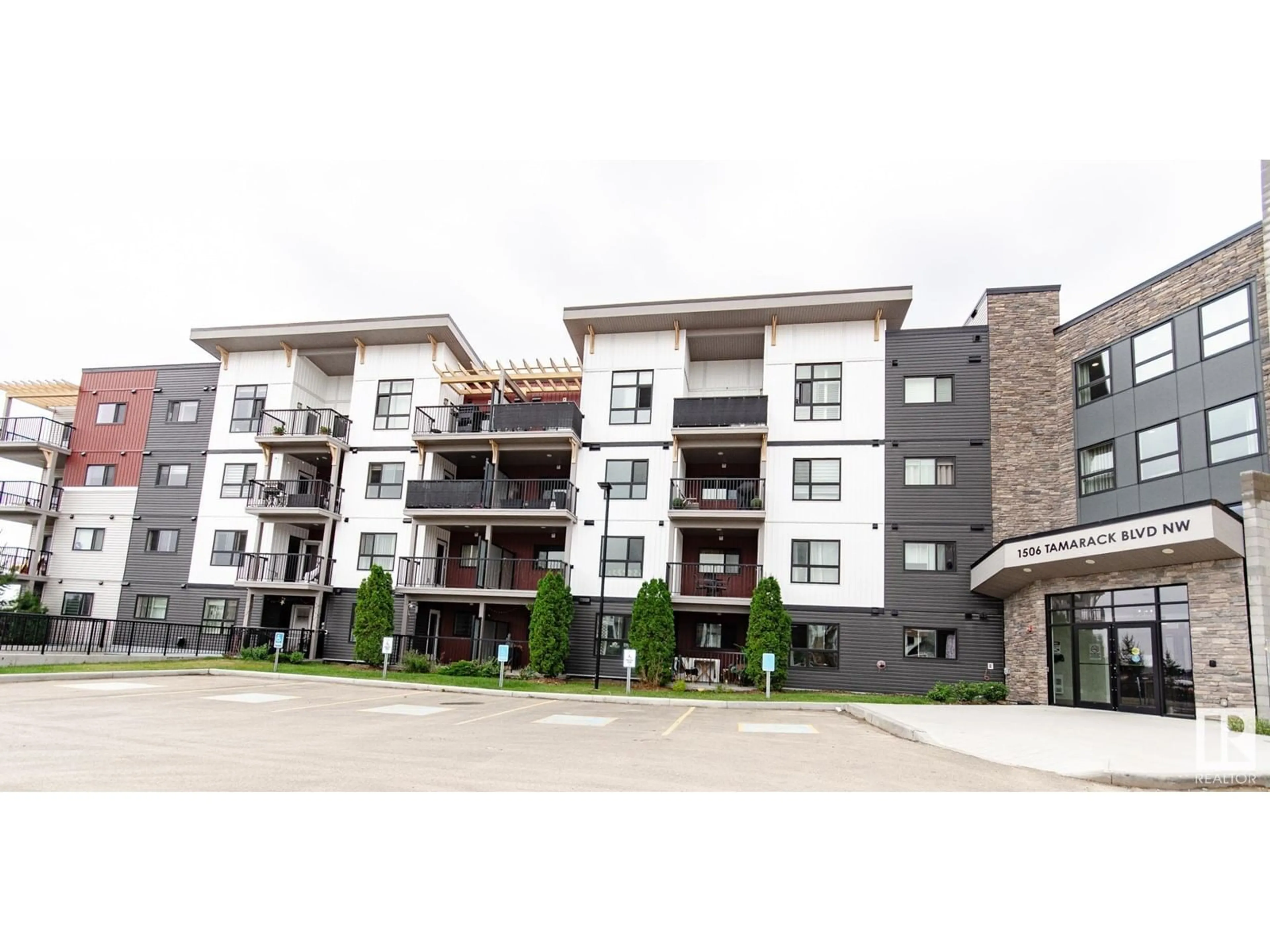 A pic from exterior of the house or condo for #301 1506 TAMARACK BV NW, Edmonton Alberta T6T2J5