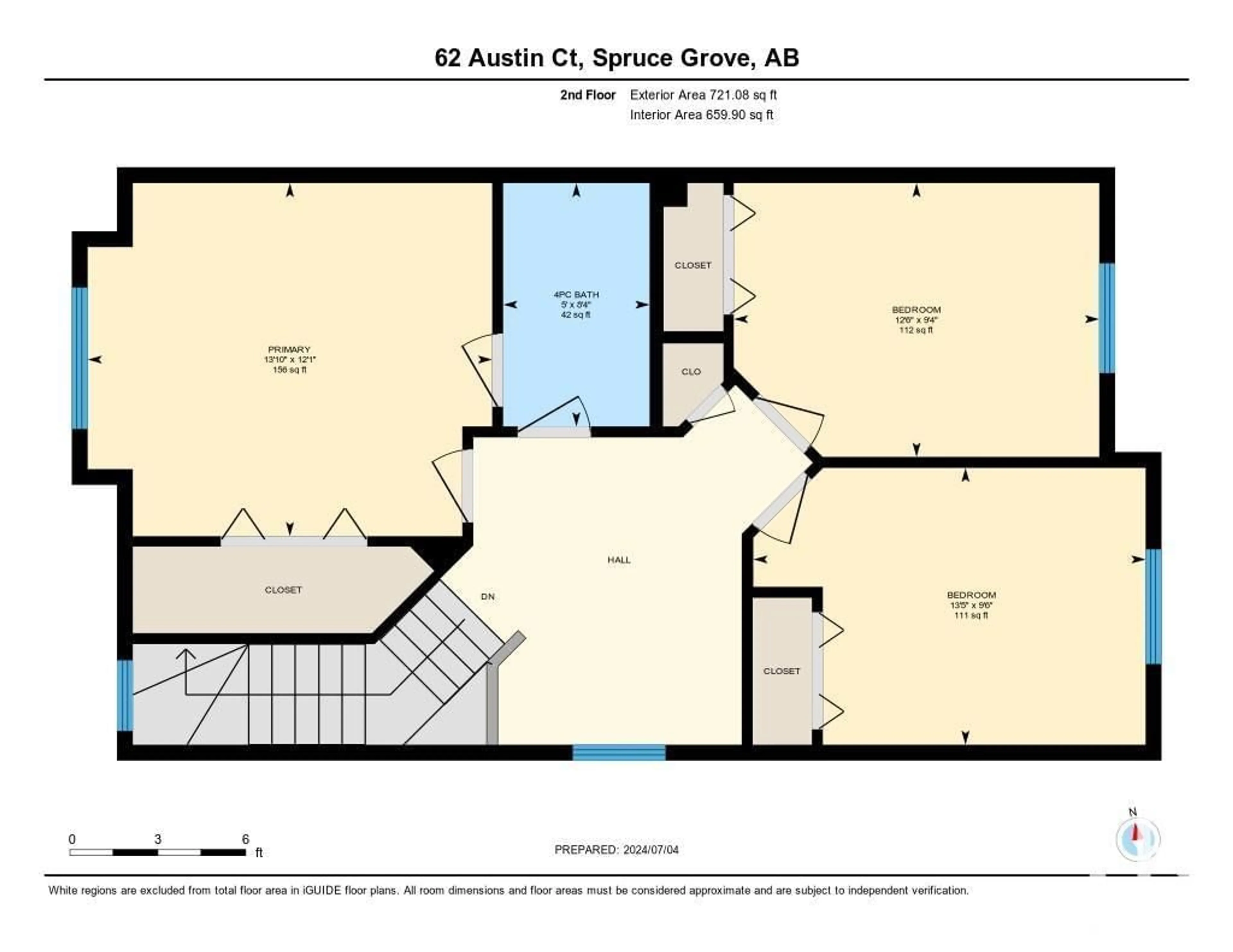 Floor plan for 62 AUSTIN CO, Spruce Grove Alberta T7X0N4