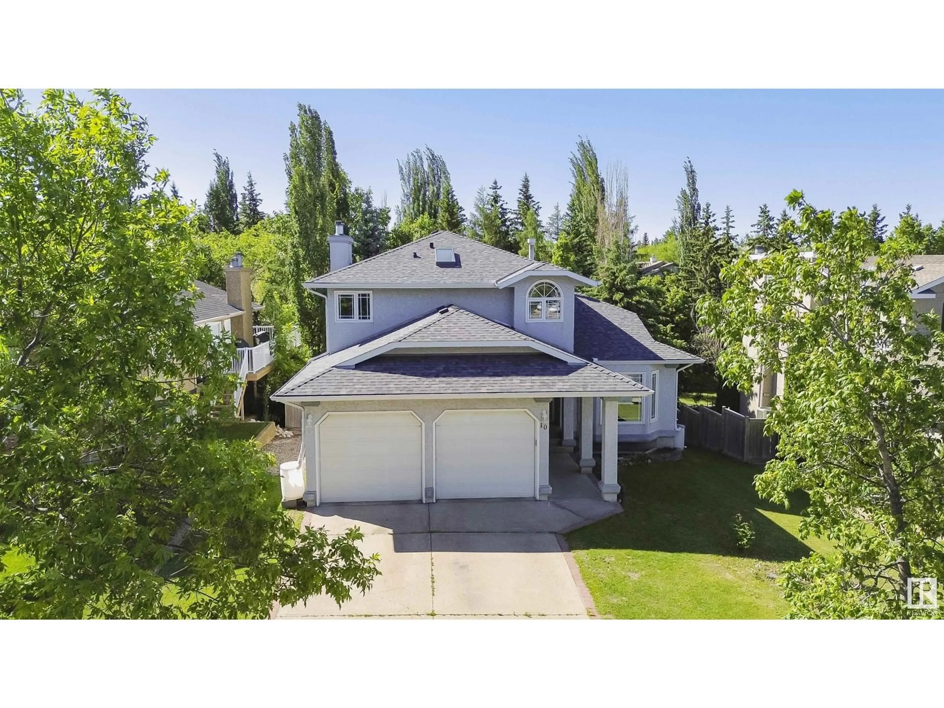 Frontside or backside of a home for 10 HARWOOD DR, St. Albert Alberta T8N5V5