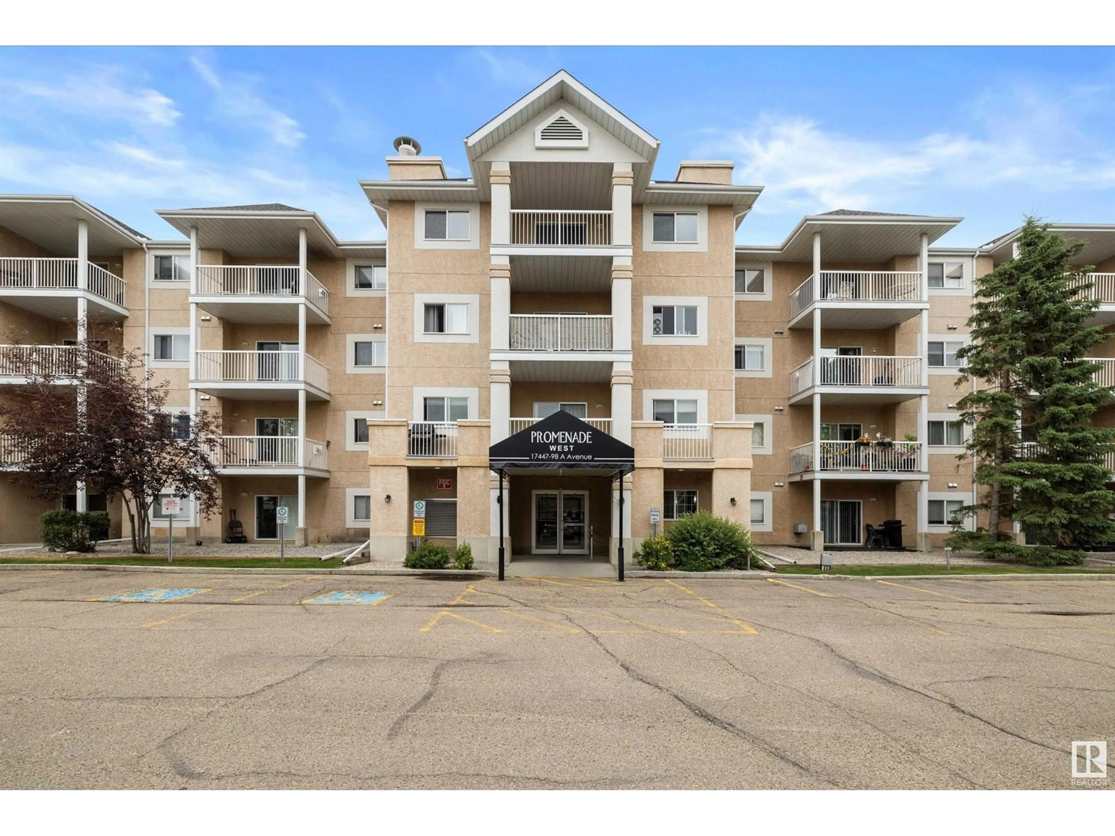 A pic from exterior of the house or condo for #337 17447 98A AV NW, Edmonton Alberta T5T6M4