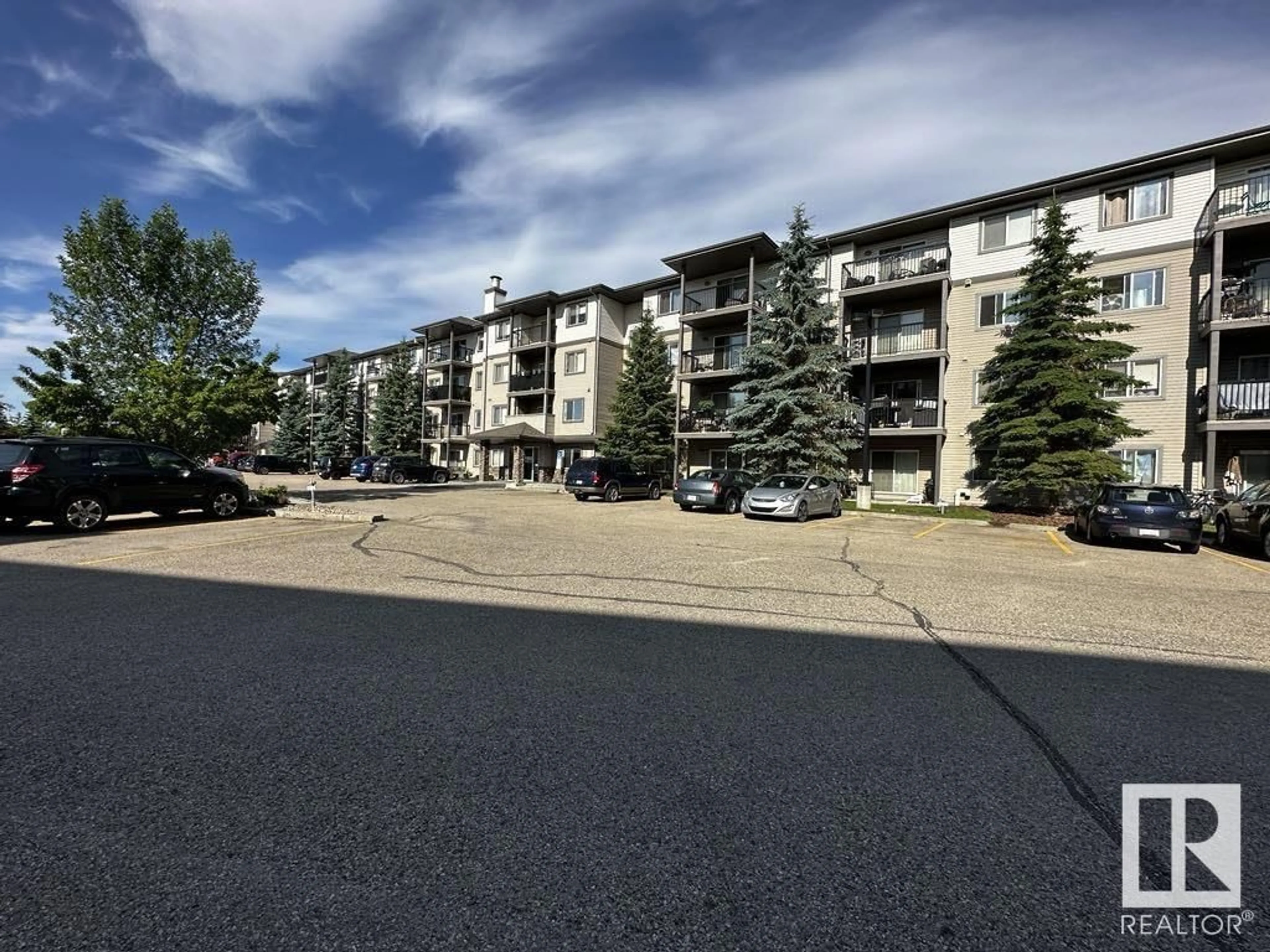 A pic from exterior of the house or condo for #128 1180 HYNDMAN RD NW NW, Edmonton Alberta T5A0P8