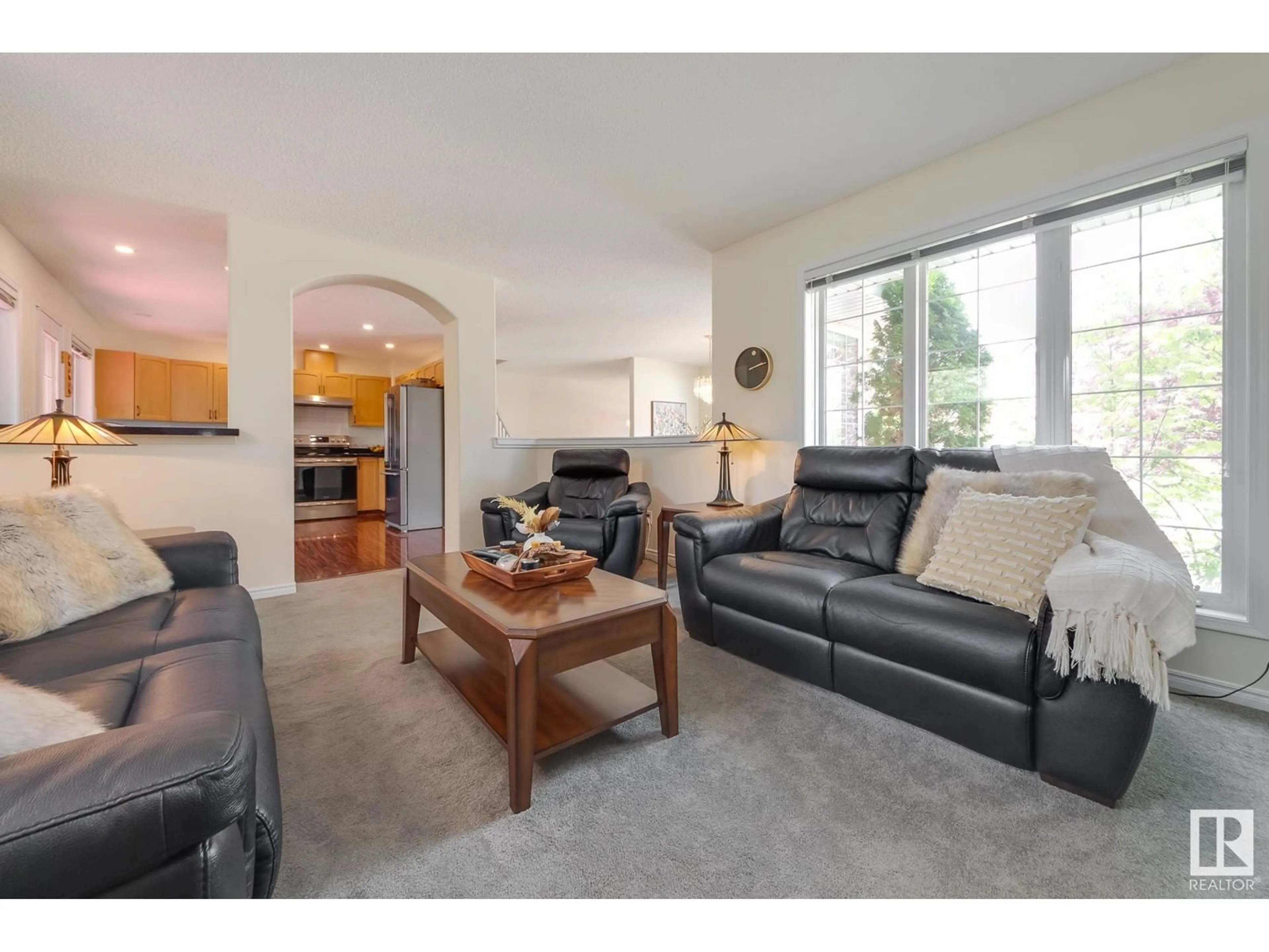 Living room for #23 64 BLACKBURN DR W SW, Edmonton Alberta T6W1C1