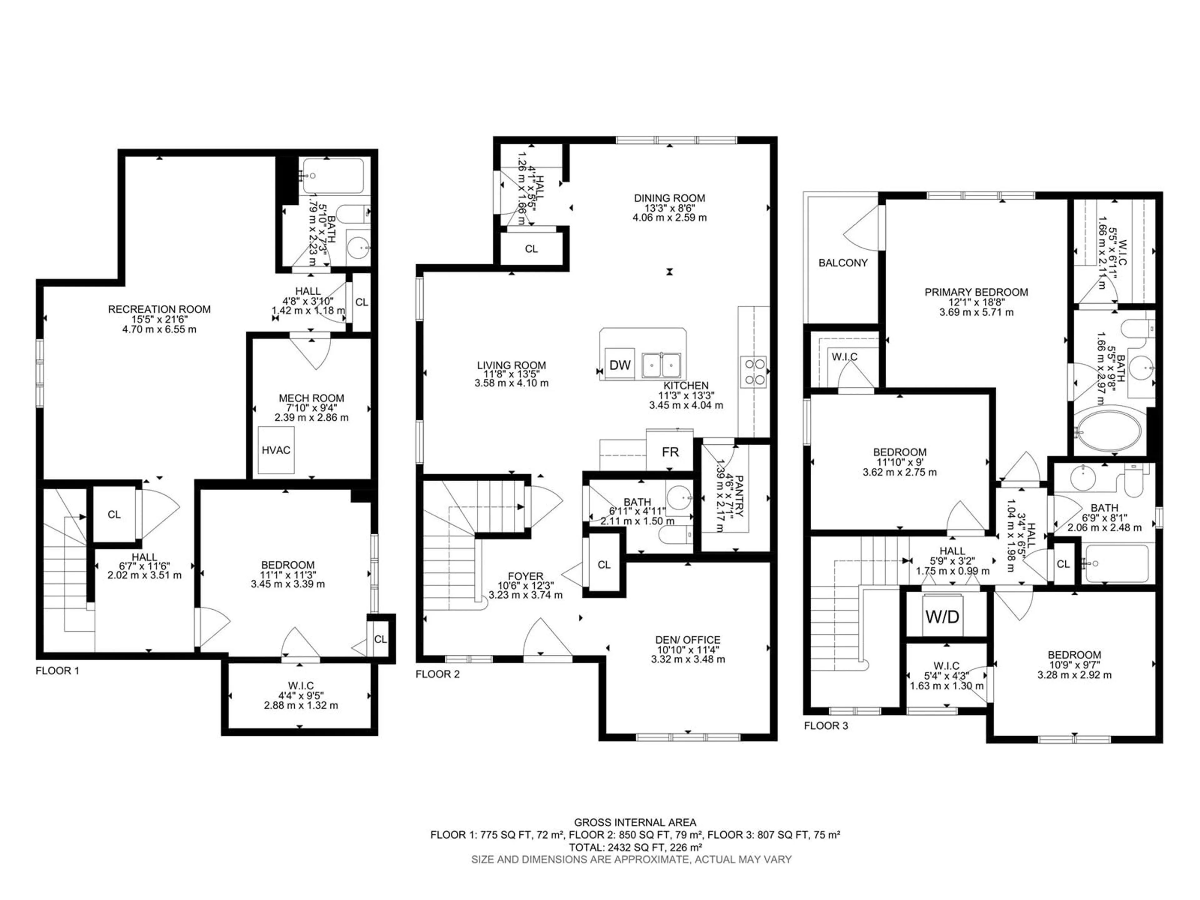Floor plan for 21120 96 AV NW, Edmonton Alberta T5T4J6